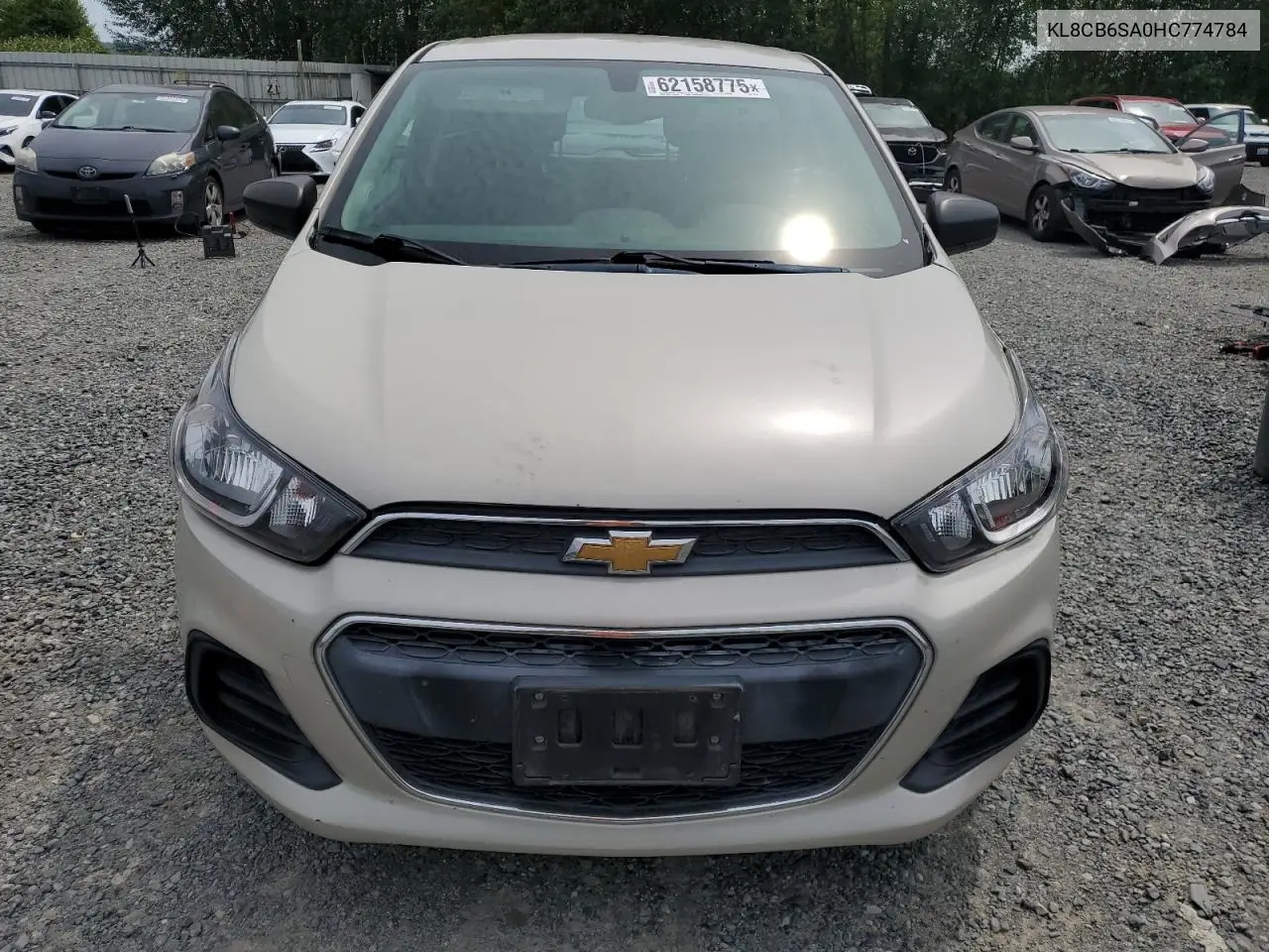 2017 Chevrolet Spark Ls VIN: KL8CB6SA0HC774784 Lot: 62158775