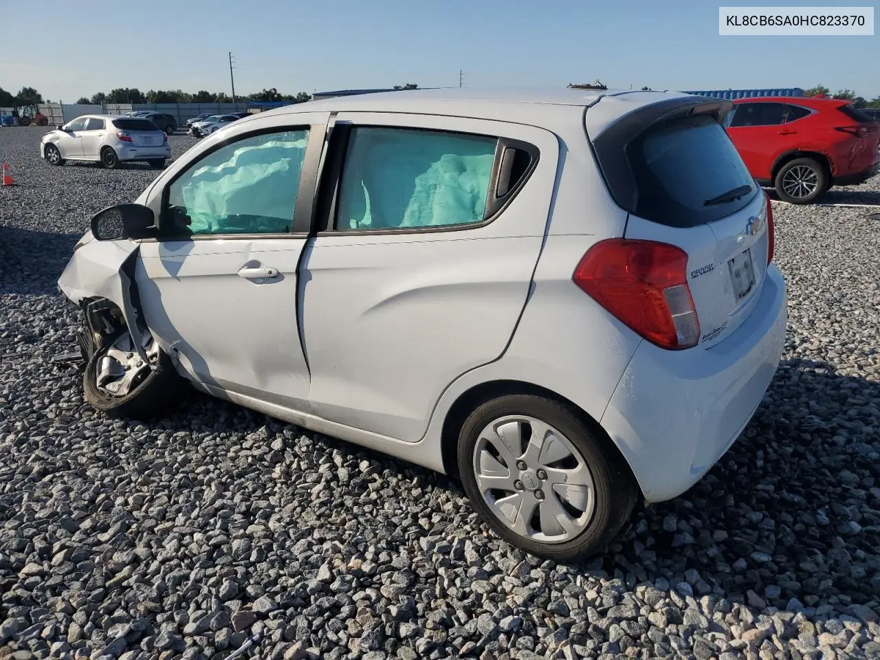 2017 Chevrolet Spark Ls VIN: KL8CB6SA0HC823370 Lot: 62224065