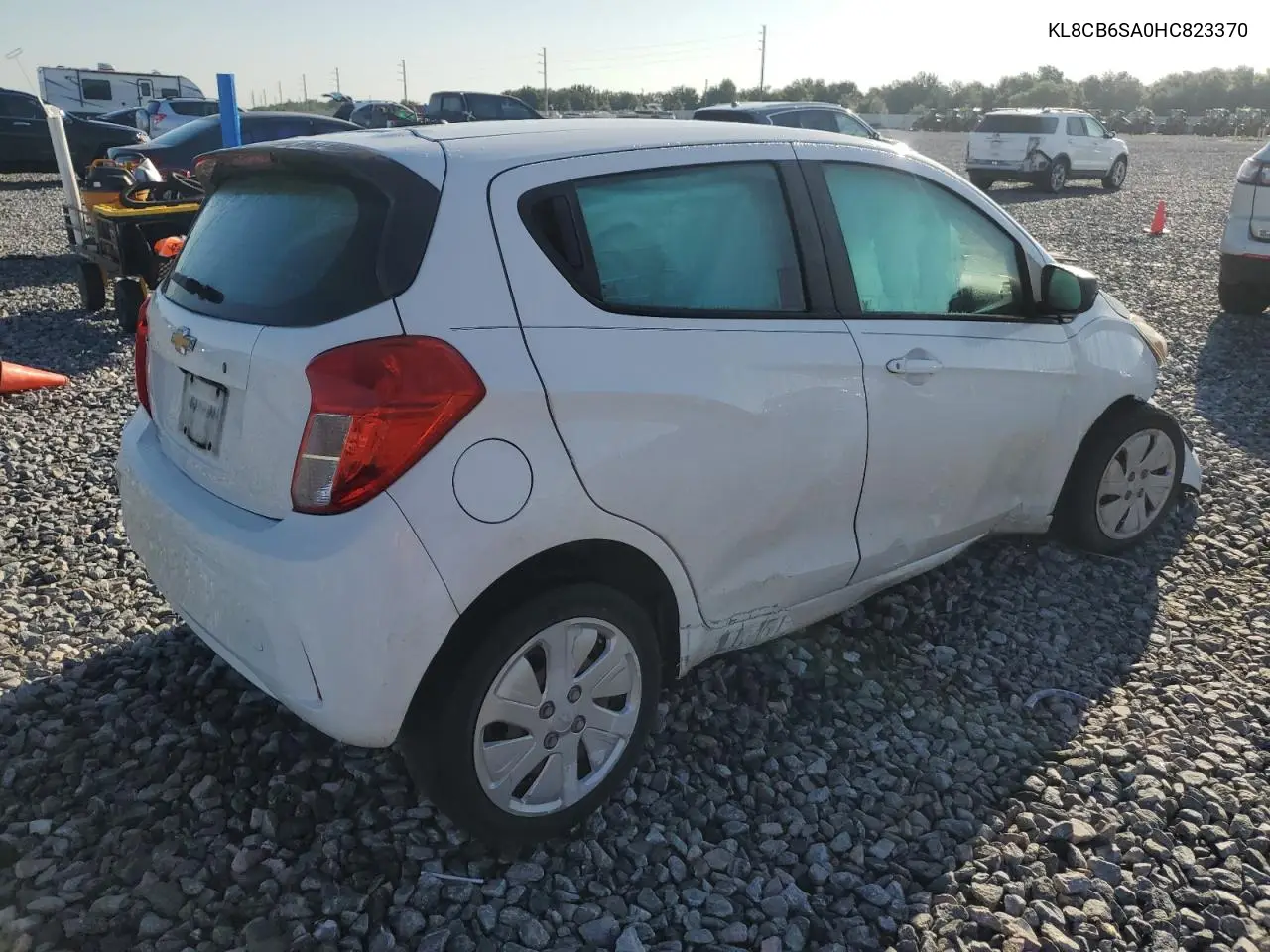 2017 Chevrolet Spark Ls VIN: KL8CB6SA0HC823370 Lot: 62224065