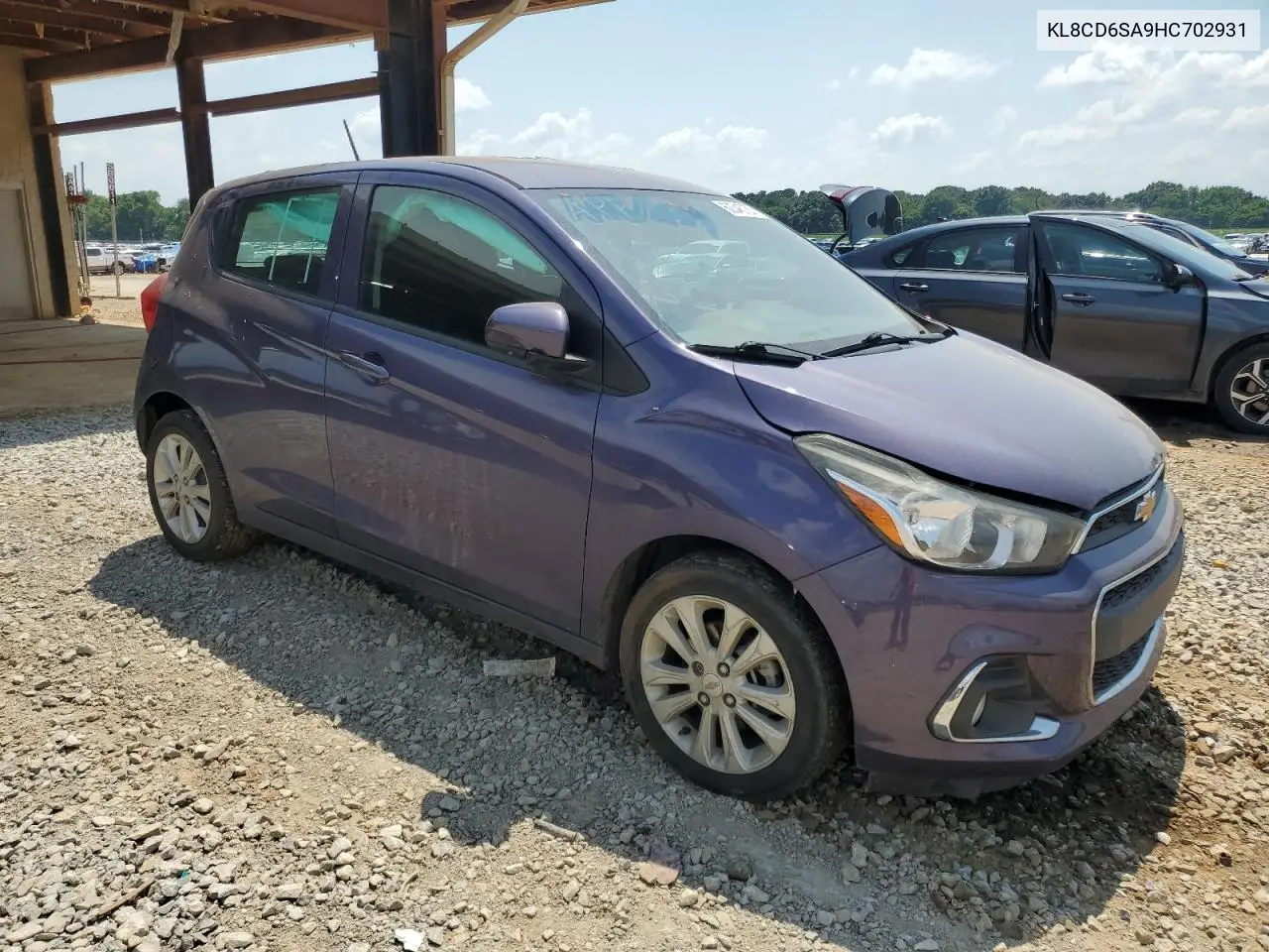 2017 Chevrolet Spark 1Lt VIN: KL8CD6SA9HC702931 Lot: 62345755