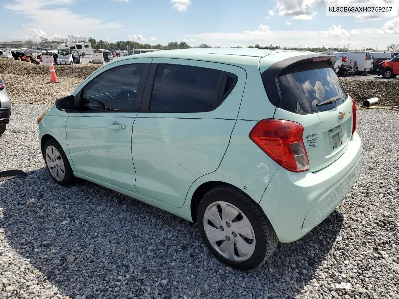 2017 Chevrolet Spark Ls VIN: KL8CB6SAXHC769267 Lot: 62379655