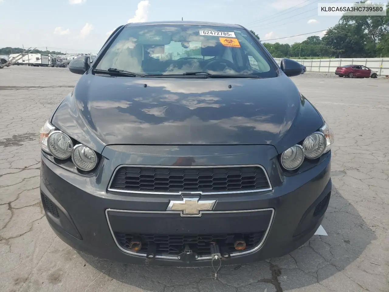 2017 Chevrolet Spark Ls VIN: KL8CA6SA3HC739580 Lot: 62472785