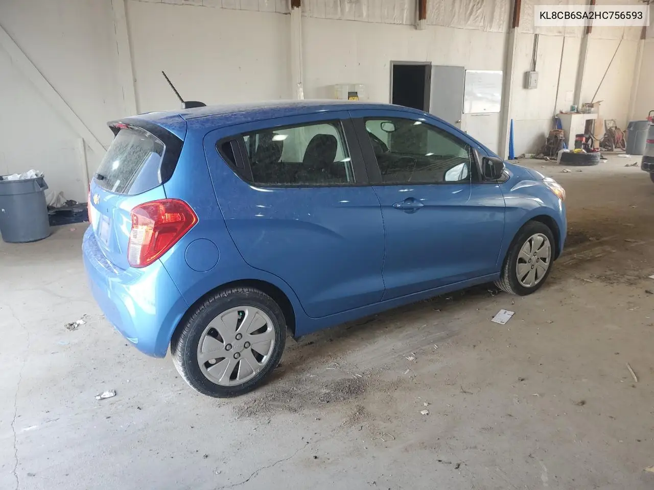 2017 Chevrolet Spark Ls VIN: KL8CB6SA2HC756593 Lot: 62542765