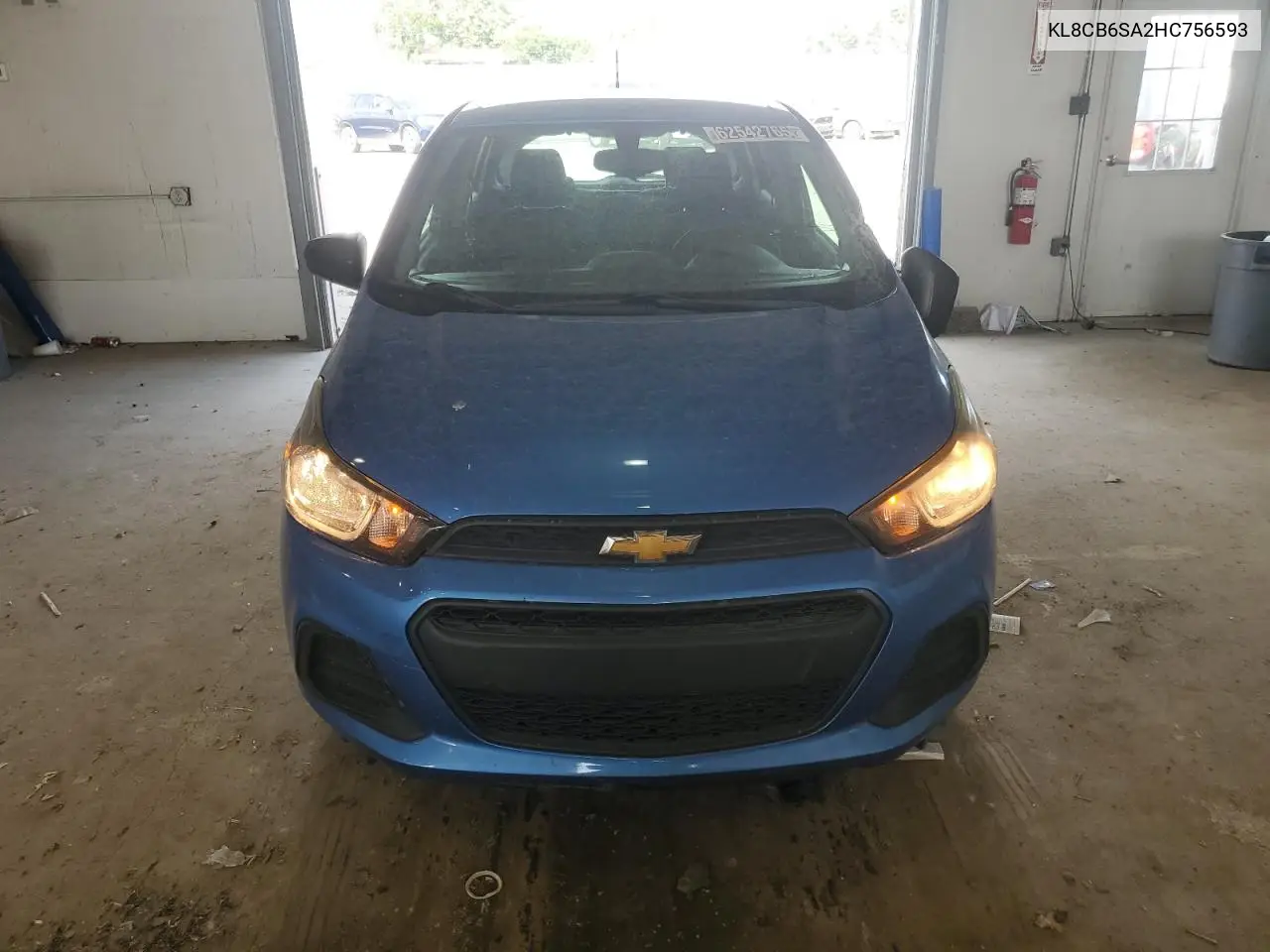 2017 Chevrolet Spark Ls VIN: KL8CB6SA2HC756593 Lot: 62542765