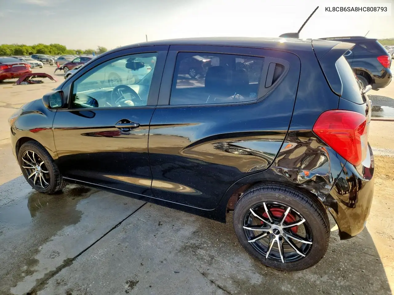 2017 Chevrolet Spark Ls VIN: KL8CB6SA8HC808793 Lot: 62651995