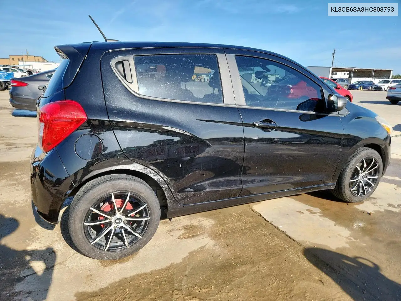 2017 Chevrolet Spark Ls VIN: KL8CB6SA8HC808793 Lot: 62651995
