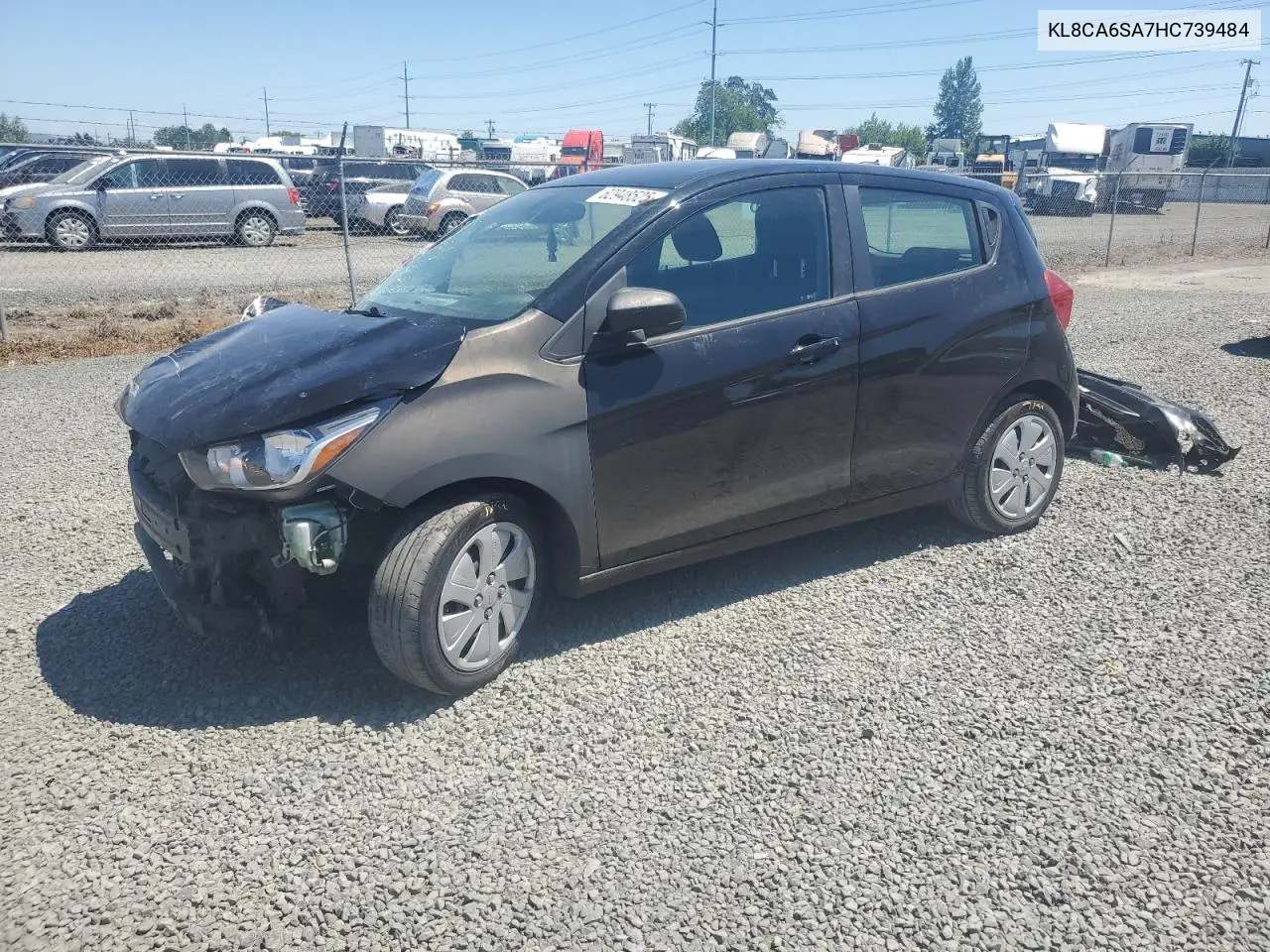 2017 Chevrolet Spark Ls VIN: KL8CA6SA7HC739484 Lot: 62948525