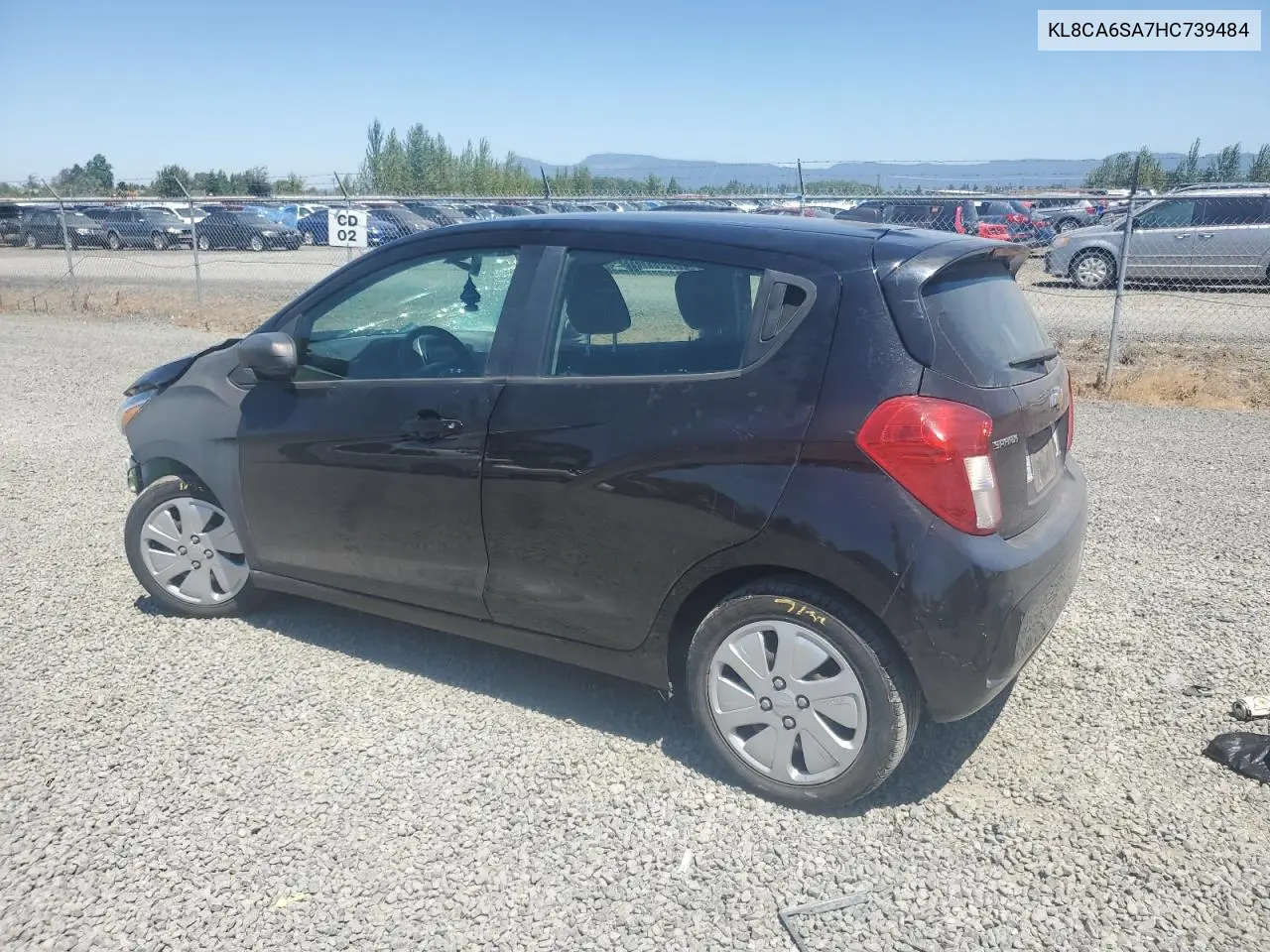 2017 Chevrolet Spark Ls VIN: KL8CA6SA7HC739484 Lot: 62948525