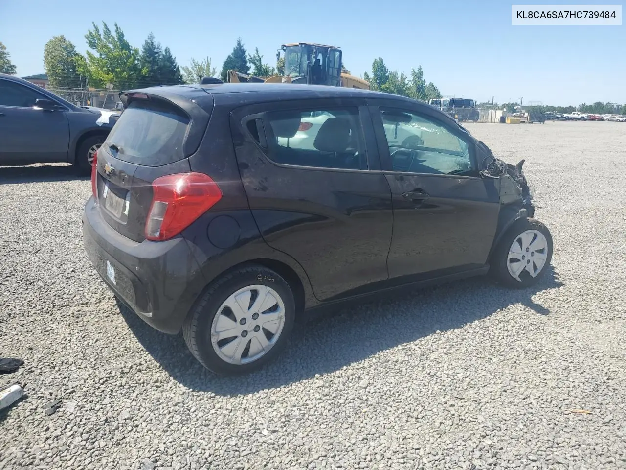 2017 Chevrolet Spark Ls VIN: KL8CA6SA7HC739484 Lot: 62948525