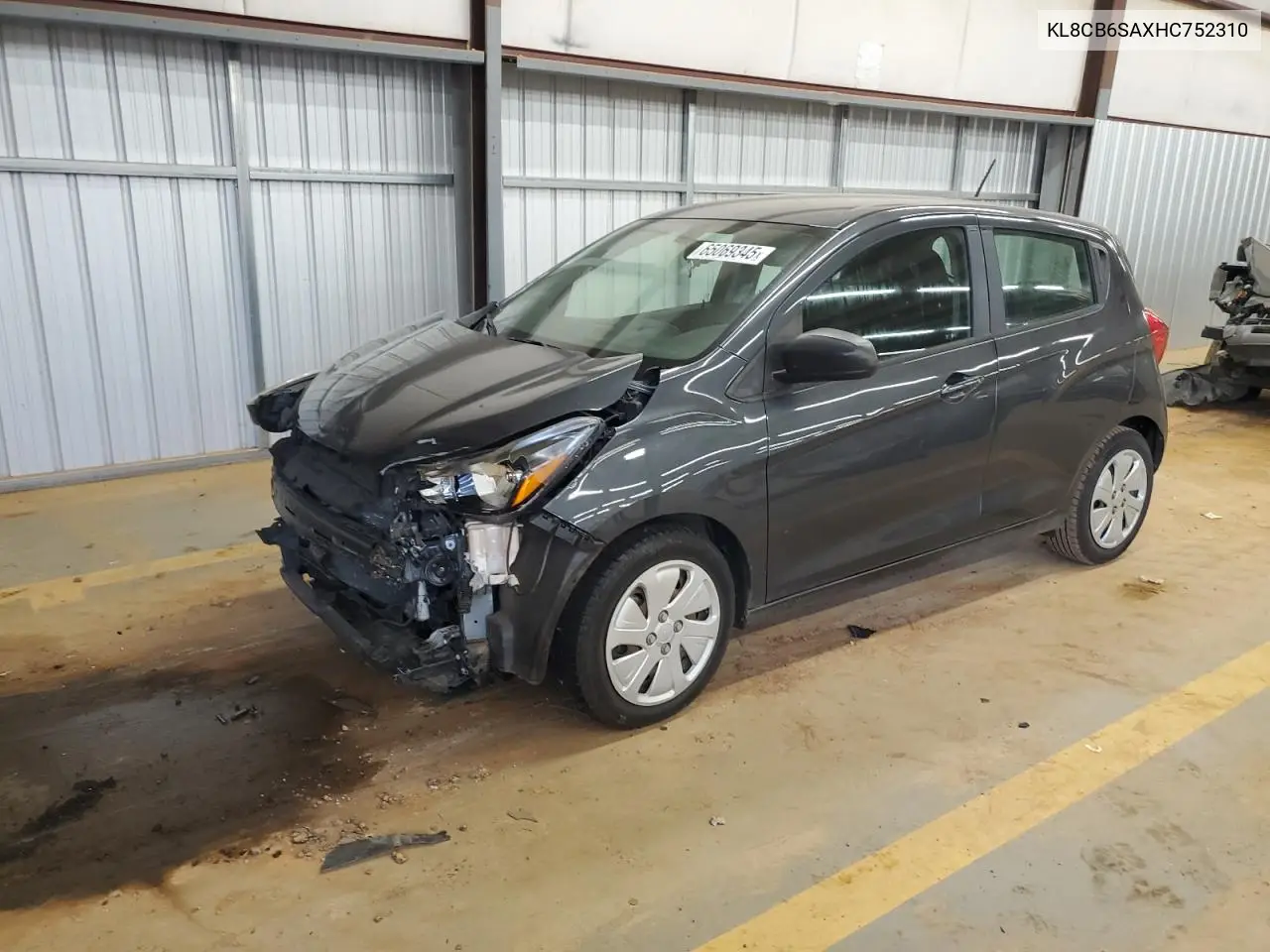 2017 Chevrolet Spark Ls VIN: KL8CB6SAXHC752310 Lot: 65069345
