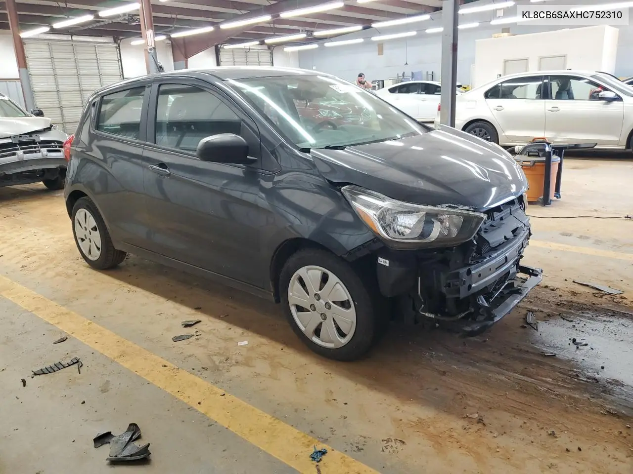 2017 Chevrolet Spark Ls VIN: KL8CB6SAXHC752310 Lot: 65069345