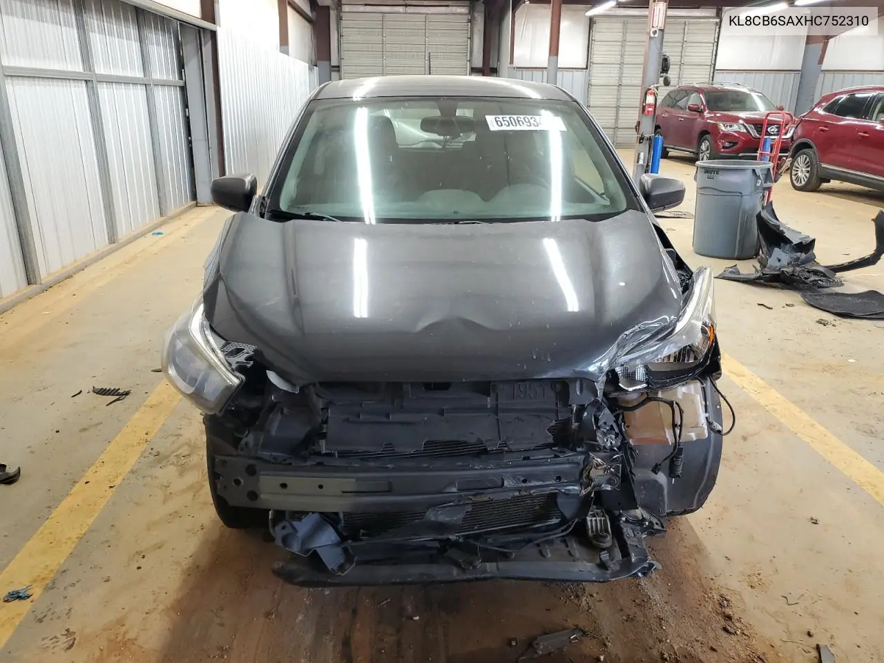2017 Chevrolet Spark Ls VIN: KL8CB6SAXHC752310 Lot: 65069345