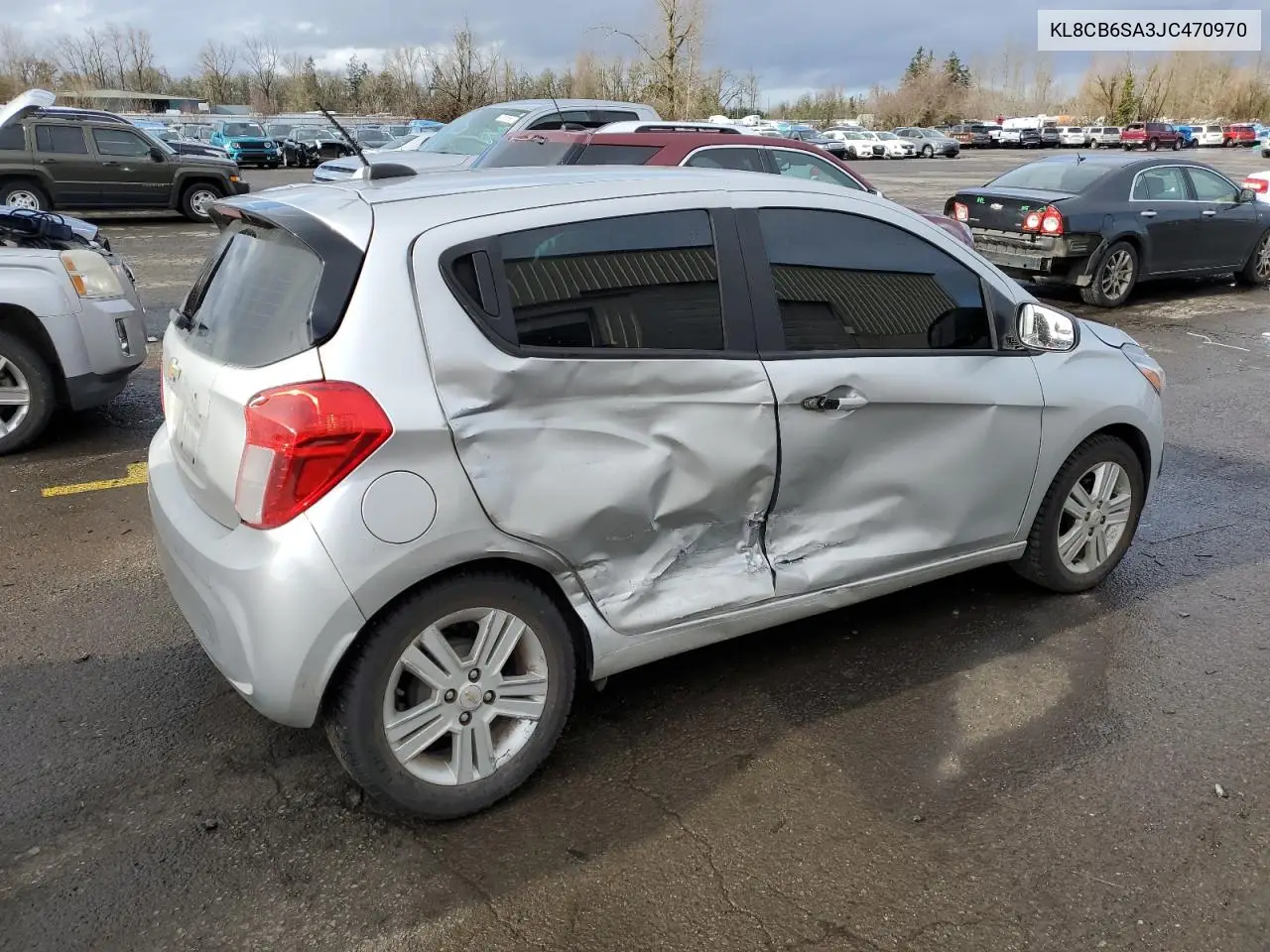 2018 Chevrolet Spark Ls VIN: KL8CB6SA3JC470970 Lot: 46500025
