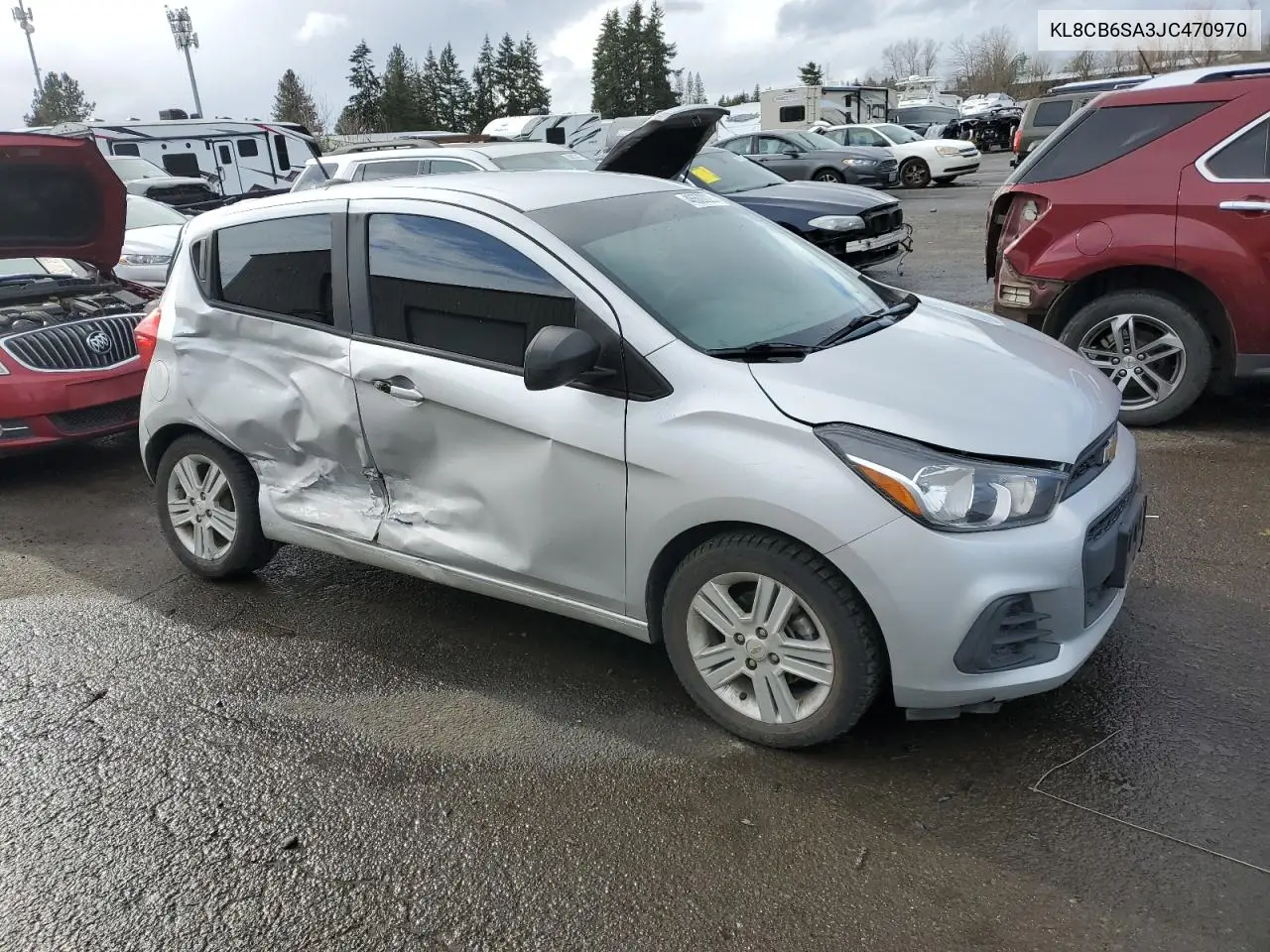 2018 Chevrolet Spark Ls VIN: KL8CB6SA3JC470970 Lot: 46500025