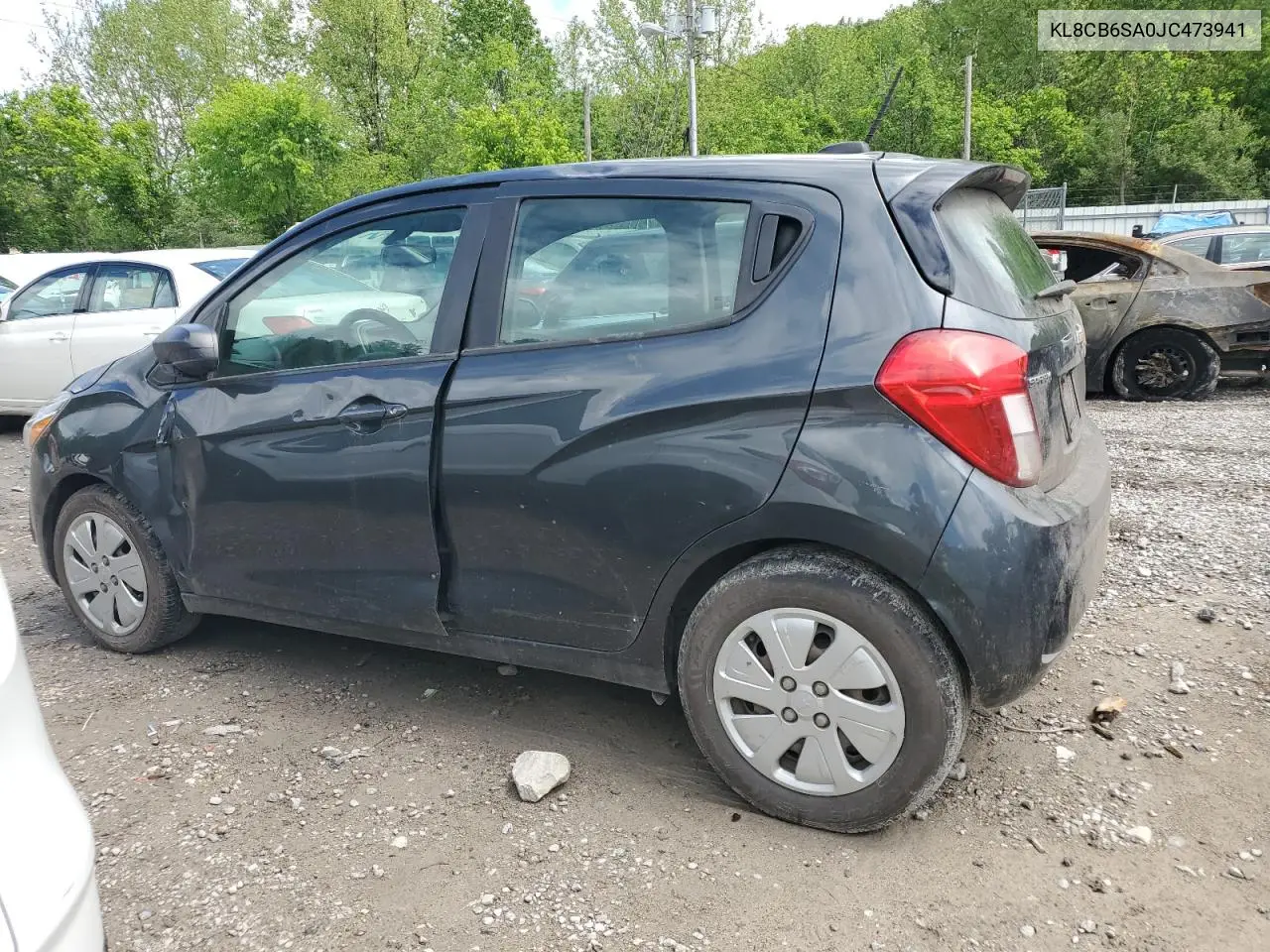 2018 Chevrolet Spark Ls VIN: KL8CB6SA0JC473941 Lot: 56330615