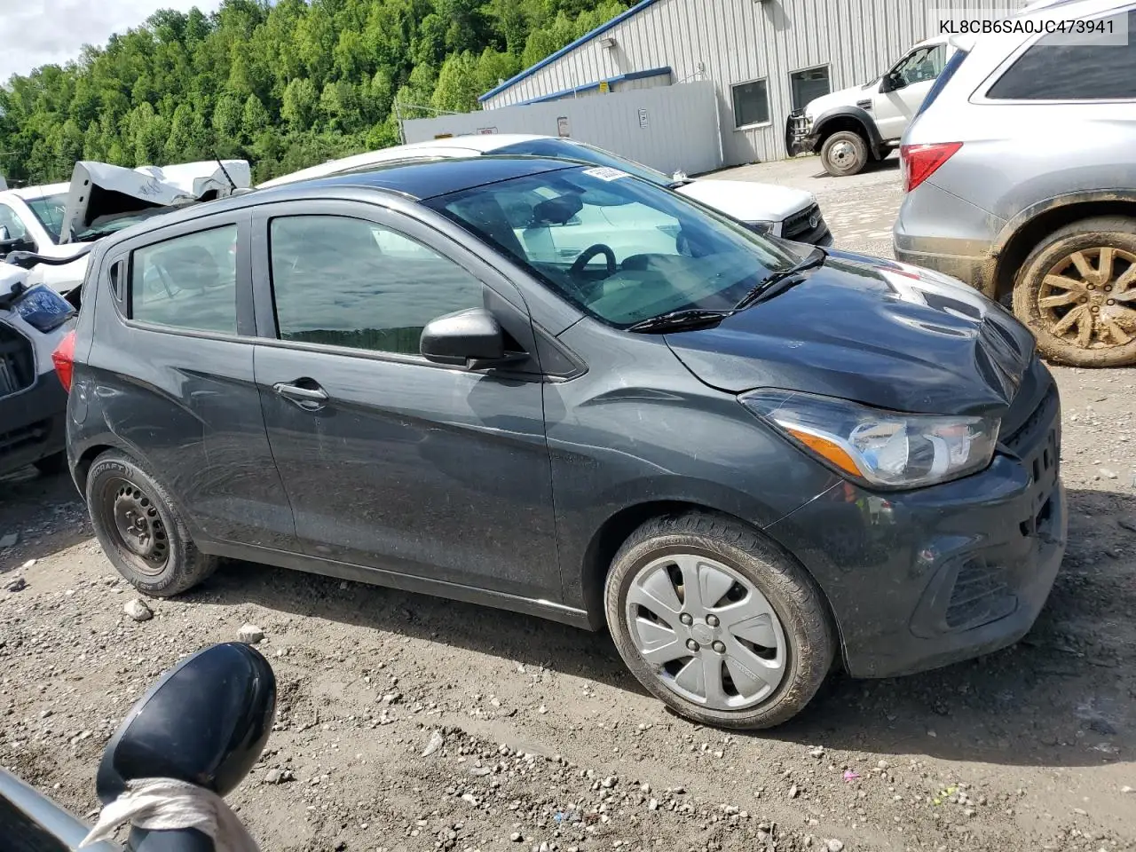 2018 Chevrolet Spark Ls VIN: KL8CB6SA0JC473941 Lot: 56330615