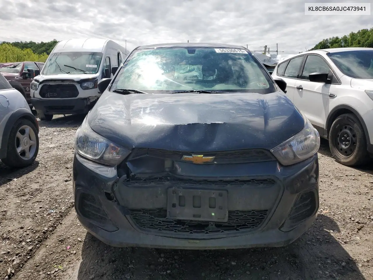 2018 Chevrolet Spark Ls VIN: KL8CB6SA0JC473941 Lot: 56330615