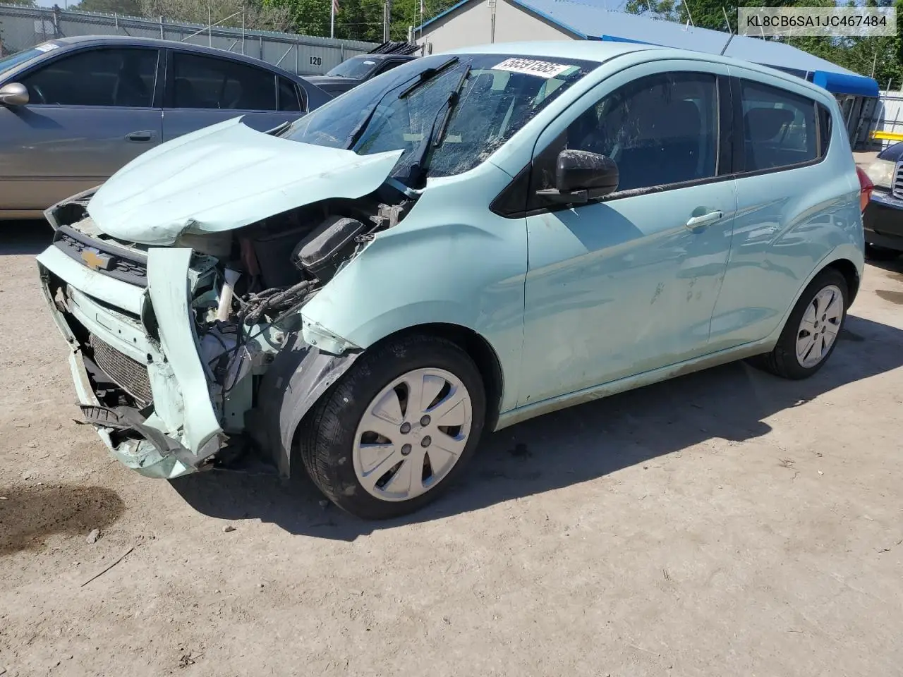 2018 Chevrolet Spark Ls VIN: KL8CB6SA1JC467484 Lot: 56591585