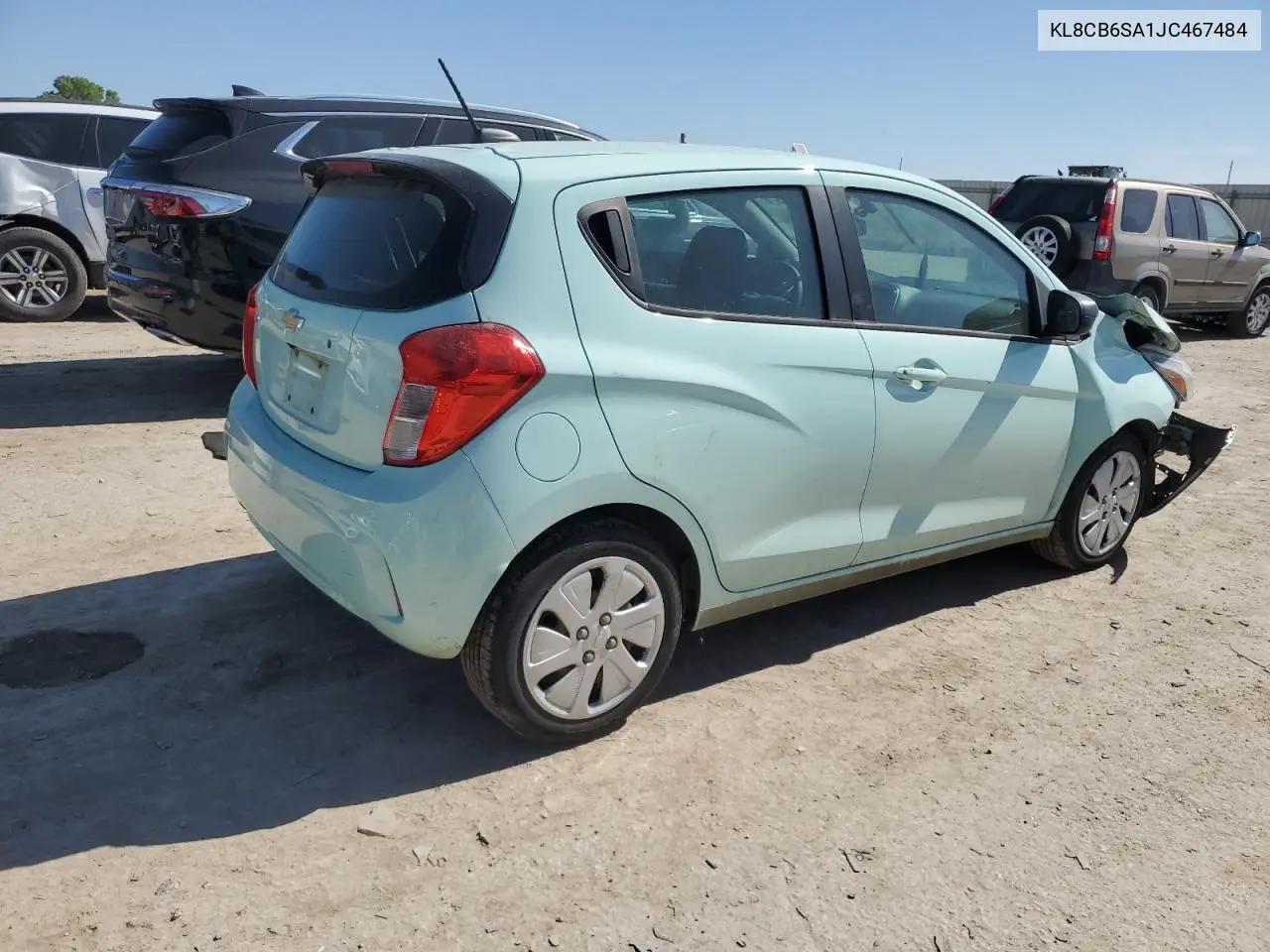 2018 Chevrolet Spark Ls VIN: KL8CB6SA1JC467484 Lot: 56591585