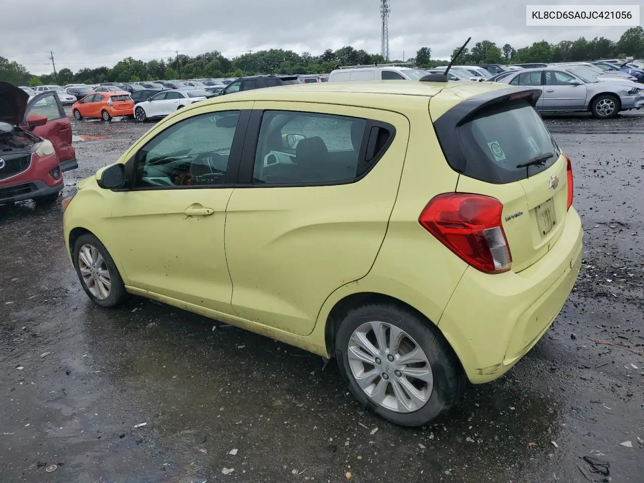 2018 Chevrolet Spark 1Lt VIN: KL8CD6SA0JC421056 Lot: 56641965