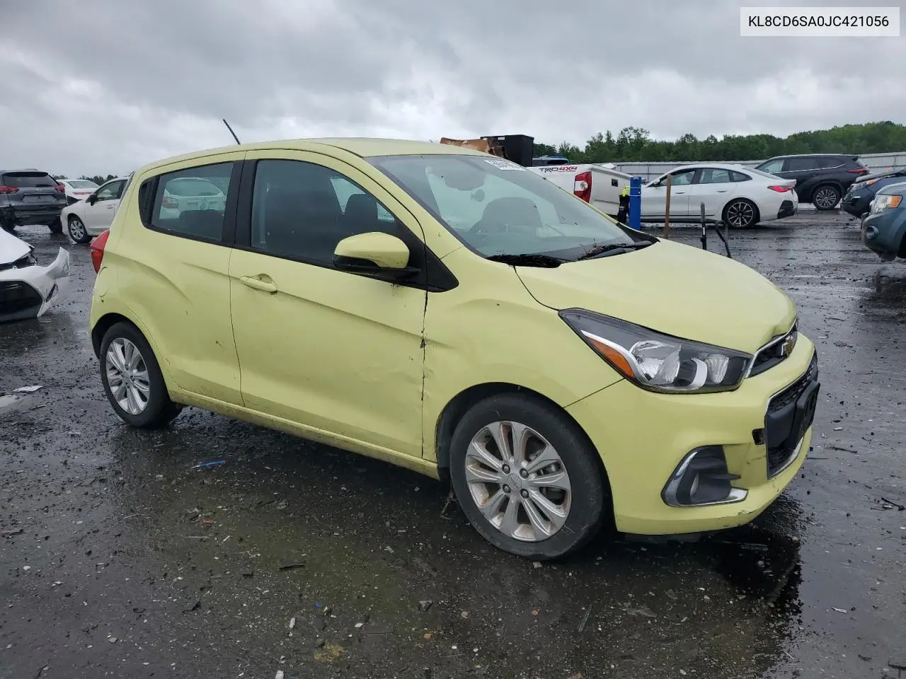 2018 Chevrolet Spark 1Lt VIN: KL8CD6SA0JC421056 Lot: 56641965