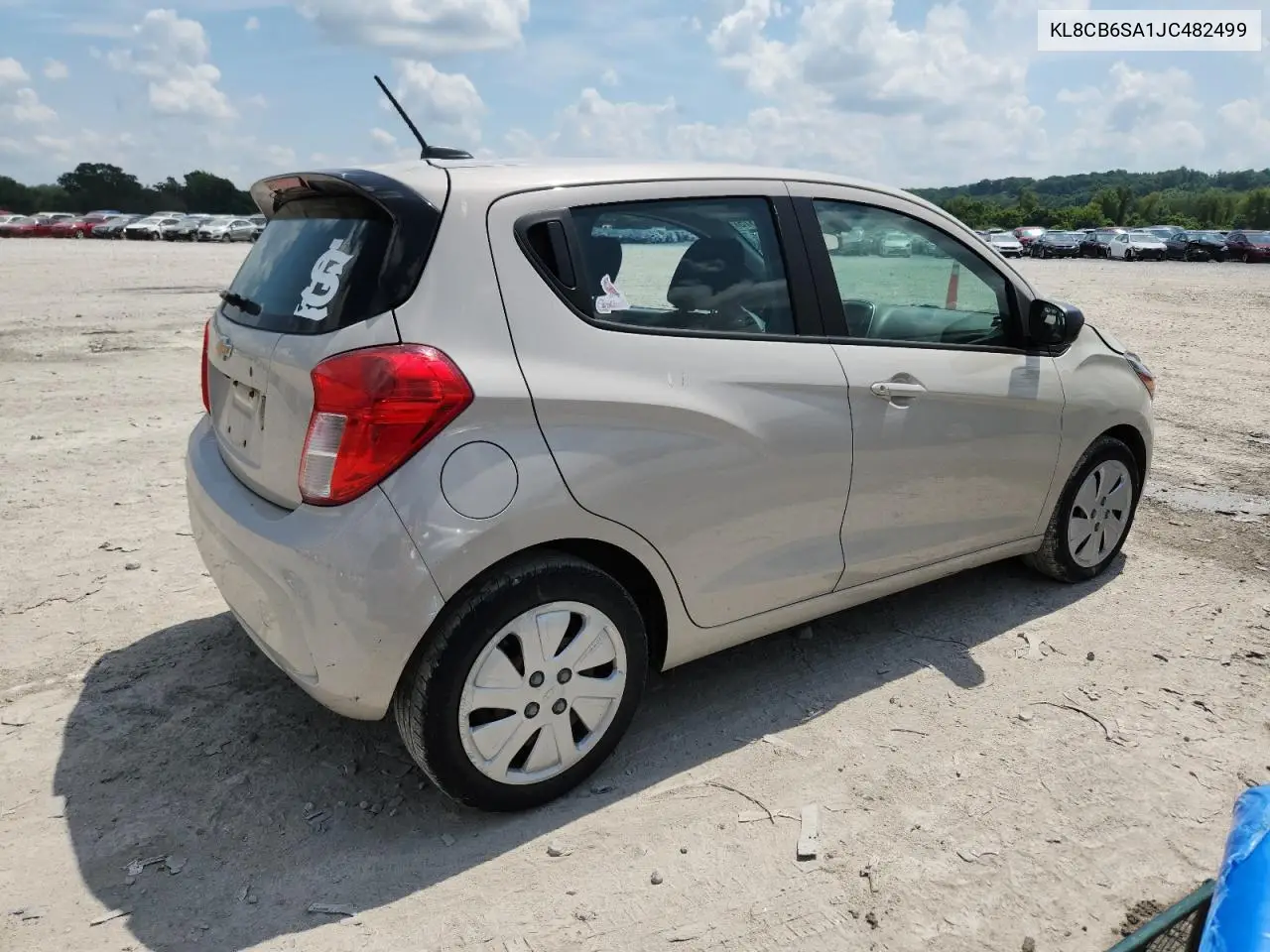 2018 Chevrolet Spark Ls VIN: KL8CB6SA1JC482499 Lot: 61500375