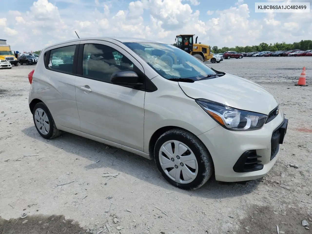 2018 Chevrolet Spark Ls VIN: KL8CB6SA1JC482499 Lot: 61500375
