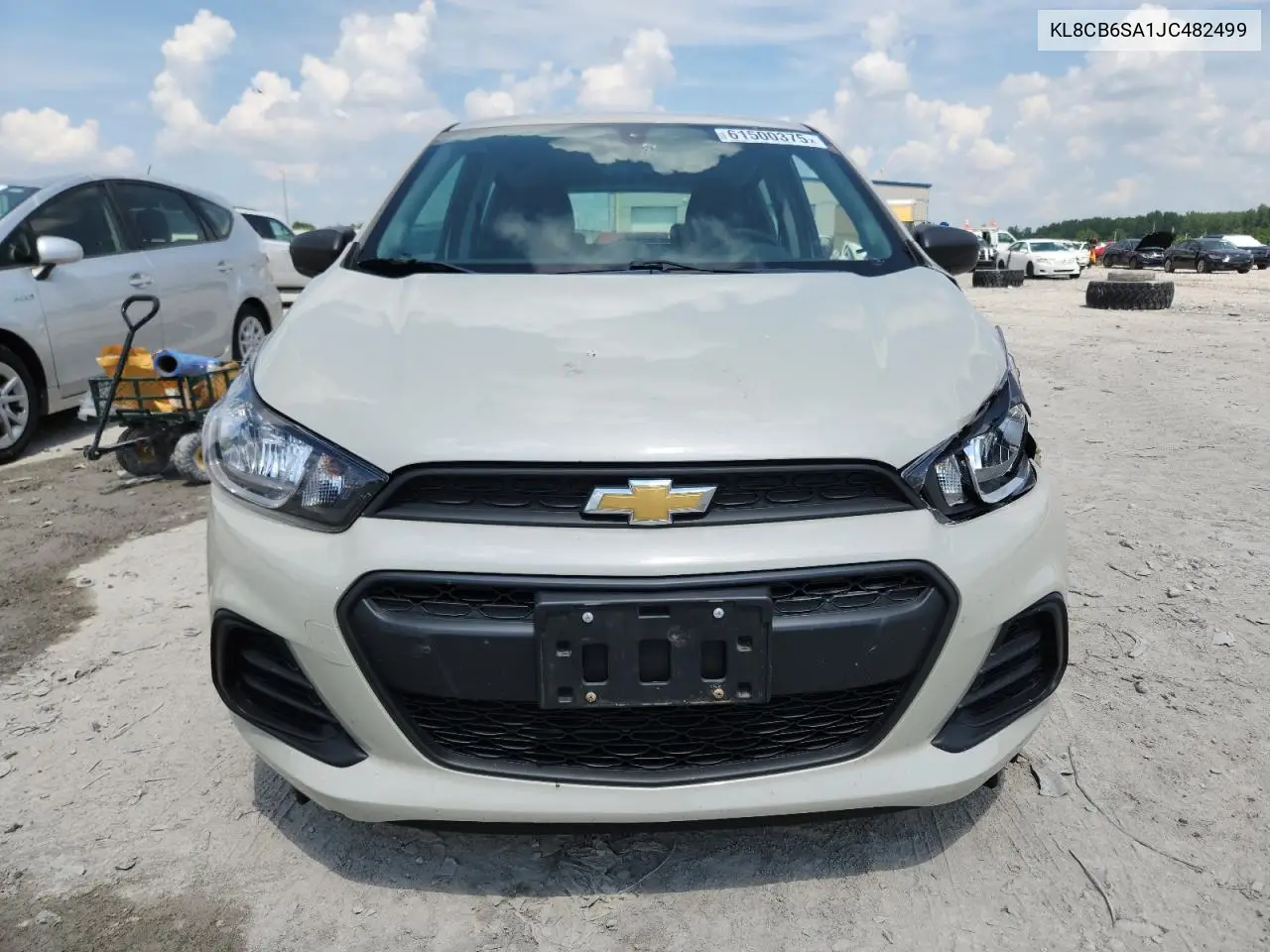 2018 Chevrolet Spark Ls VIN: KL8CB6SA1JC482499 Lot: 61500375