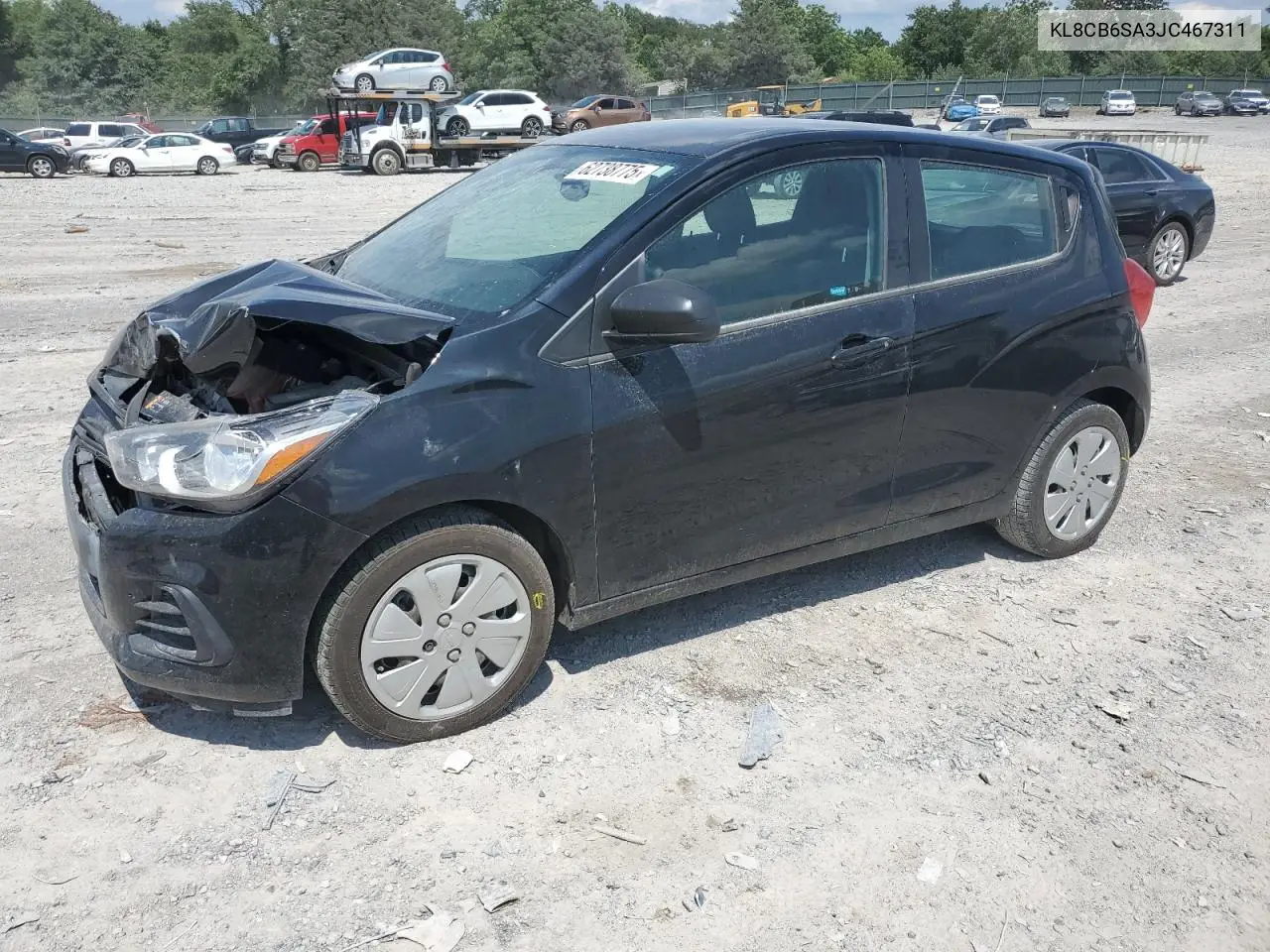2018 Chevrolet Spark Ls VIN: KL8CB6SA3JC467311 Lot: 62738775