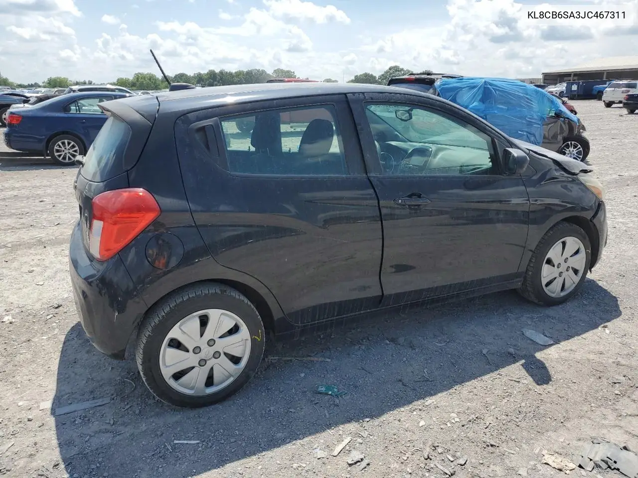 2018 Chevrolet Spark Ls VIN: KL8CB6SA3JC467311 Lot: 62738775