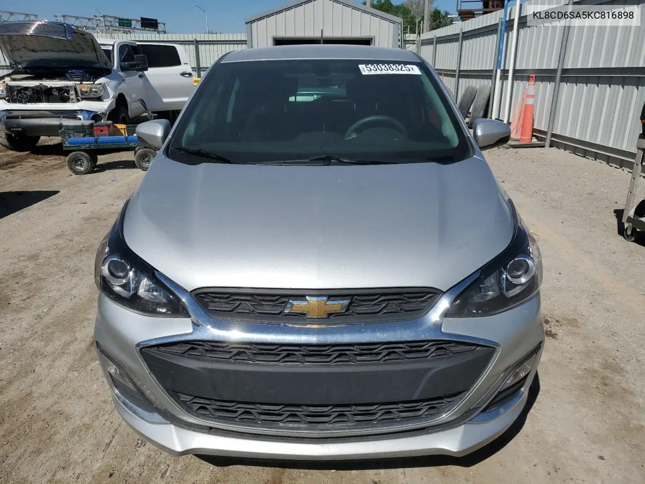 2019 Chevrolet Spark 1Lt VIN: KL8CD6SA5KC816898 Lot: 53038325