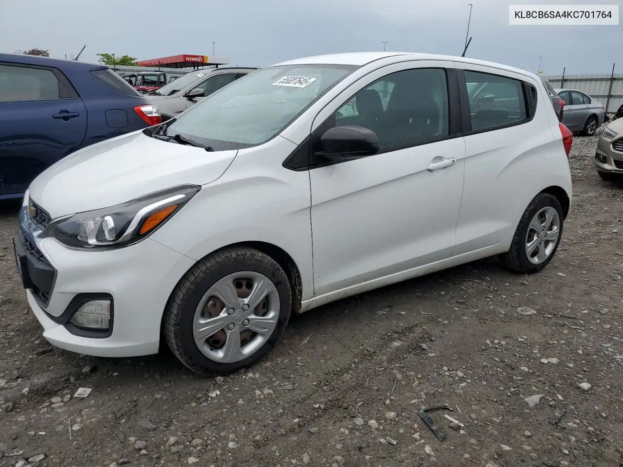 2019 Chevrolet Spark Ls VIN: KL8CB6SA4KC701764 Lot: 55027645