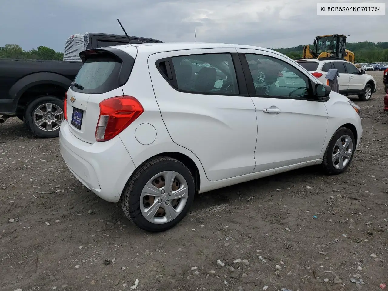2019 Chevrolet Spark Ls VIN: KL8CB6SA4KC701764 Lot: 55027645