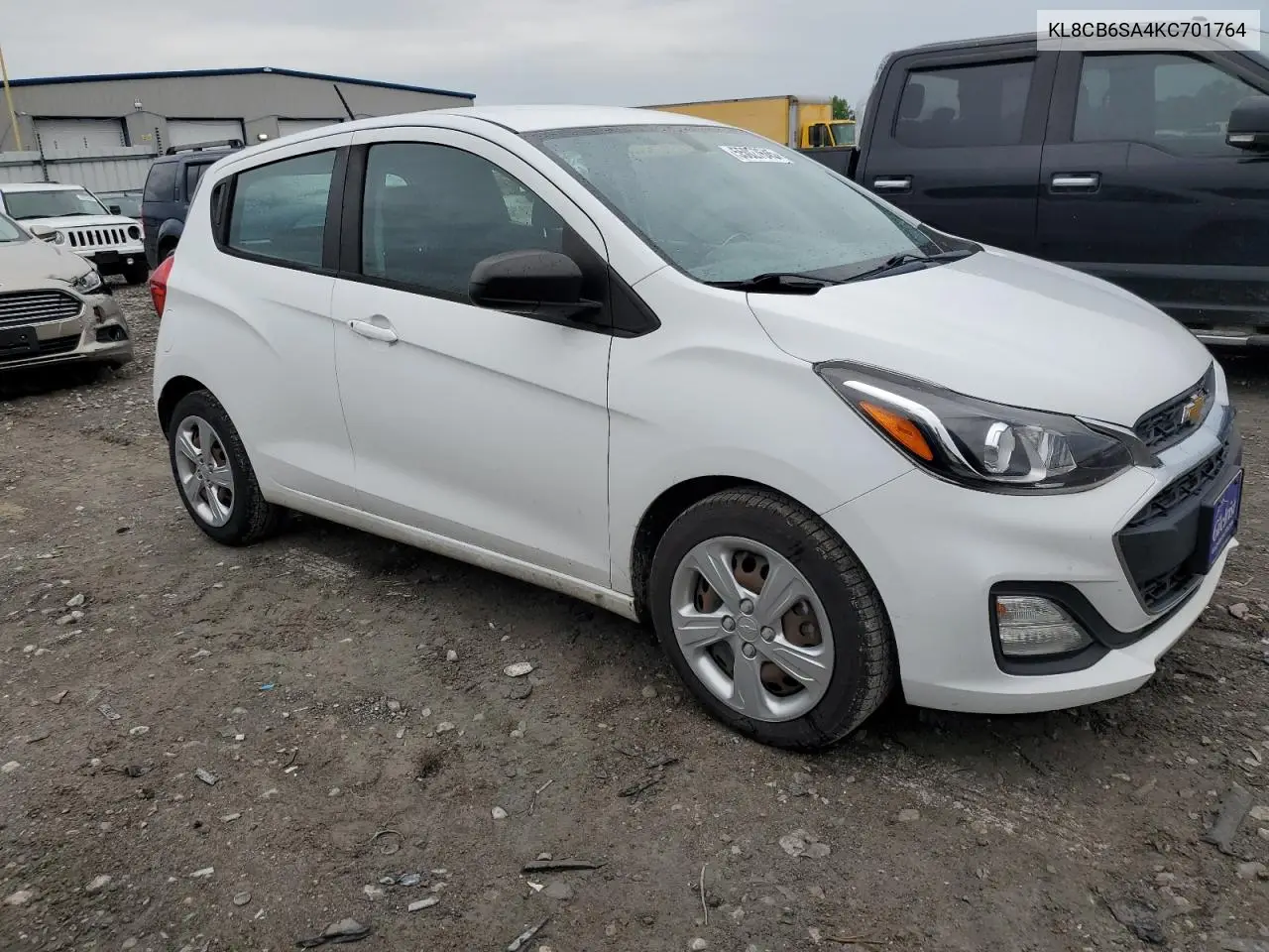 2019 Chevrolet Spark Ls VIN: KL8CB6SA4KC701764 Lot: 55027645
