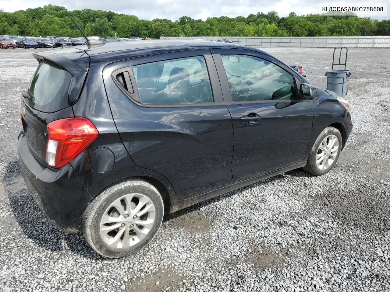 2019 Chevrolet Spark 1Lt VIN: KL8CD6SA8KC758608 Lot: 56463805