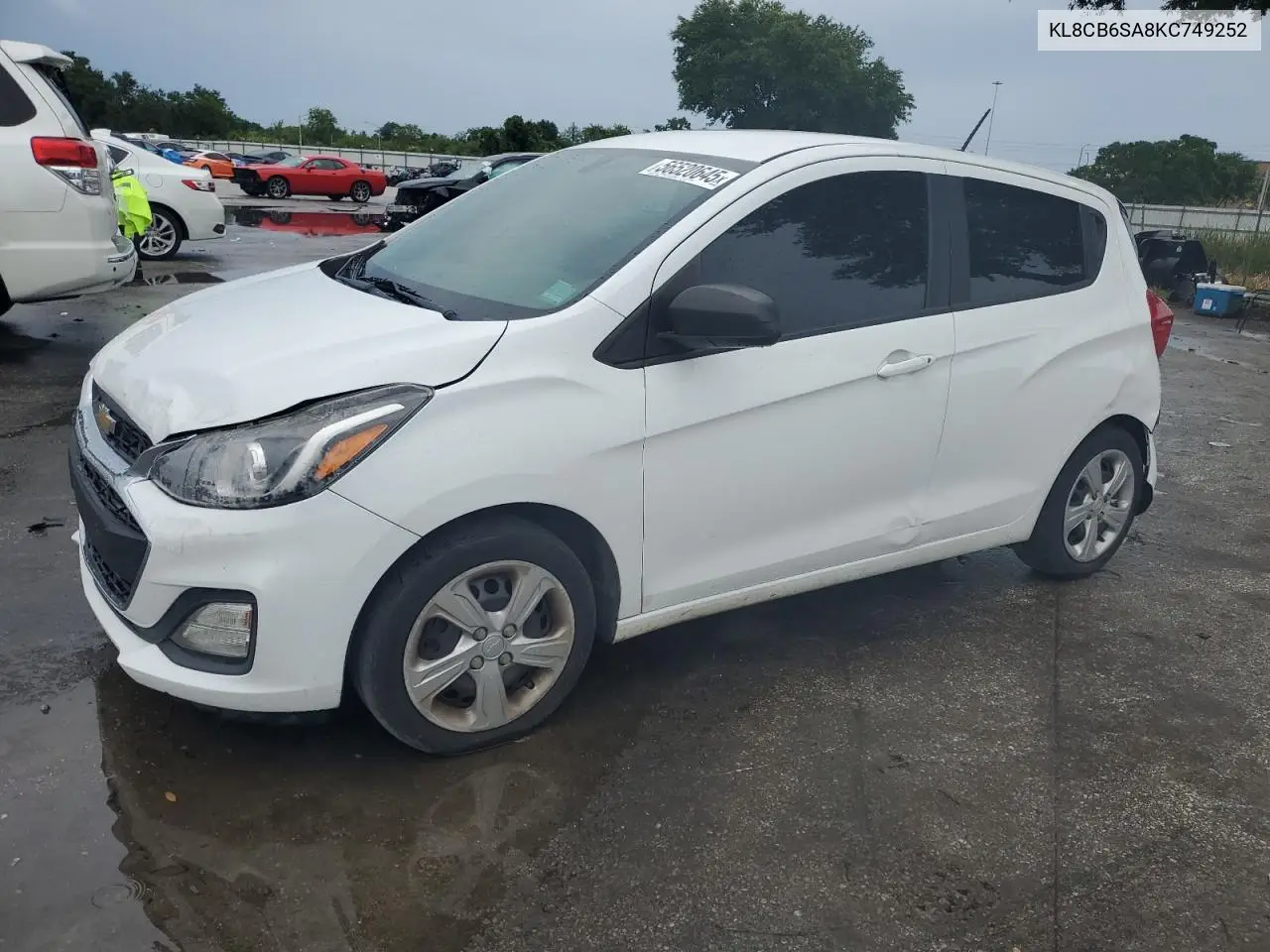 2019 Chevrolet Spark Ls VIN: KL8CB6SA8KC749252 Lot: 56520645