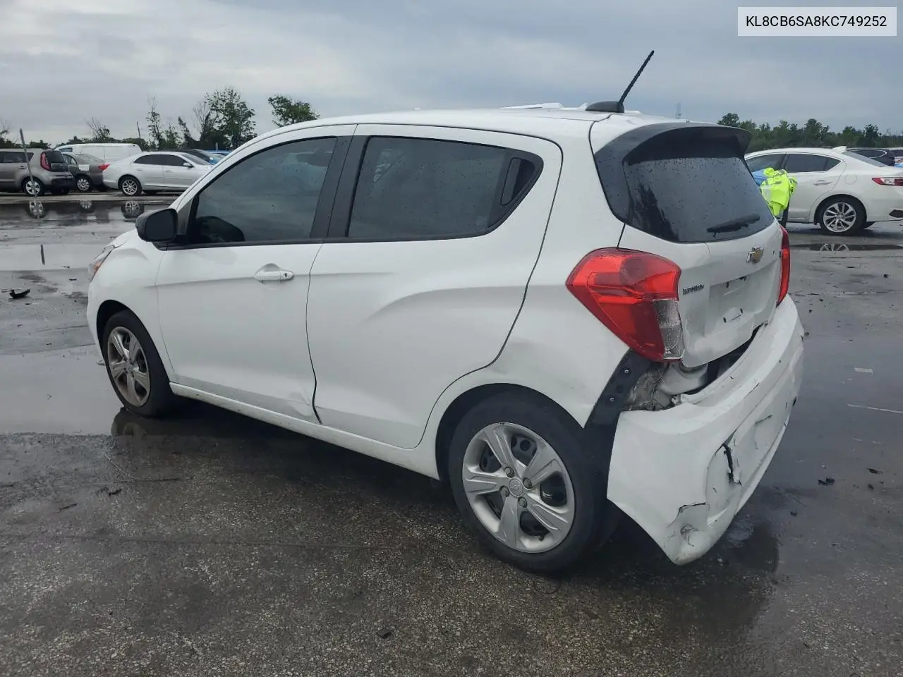2019 Chevrolet Spark Ls VIN: KL8CB6SA8KC749252 Lot: 56520645