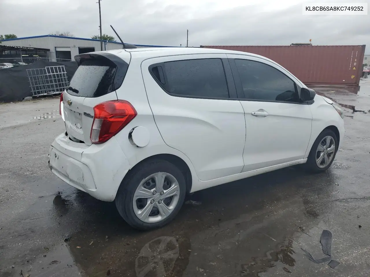 2019 Chevrolet Spark Ls VIN: KL8CB6SA8KC749252 Lot: 56520645