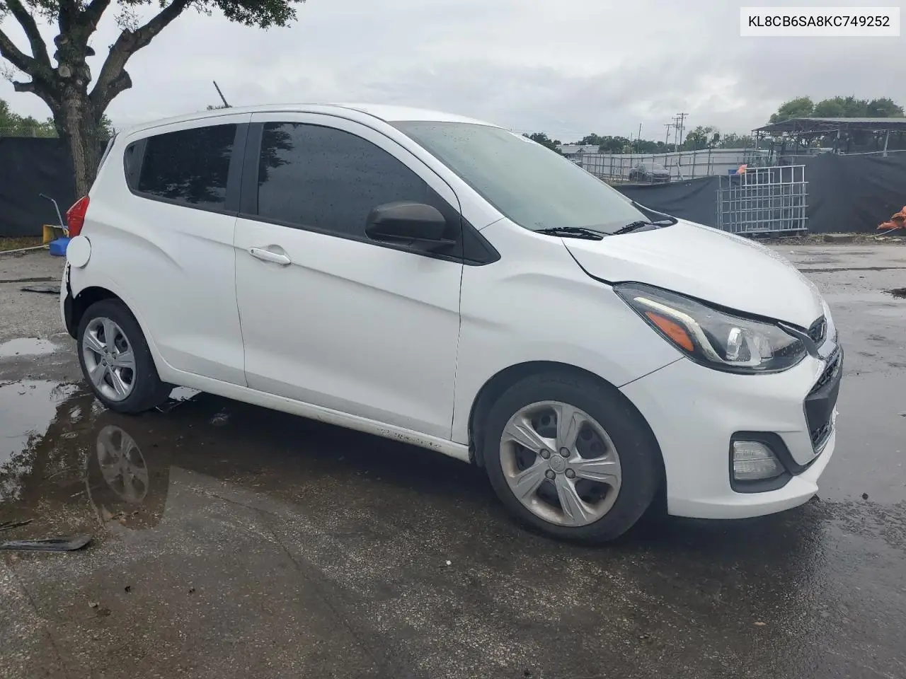 2019 Chevrolet Spark Ls VIN: KL8CB6SA8KC749252 Lot: 56520645