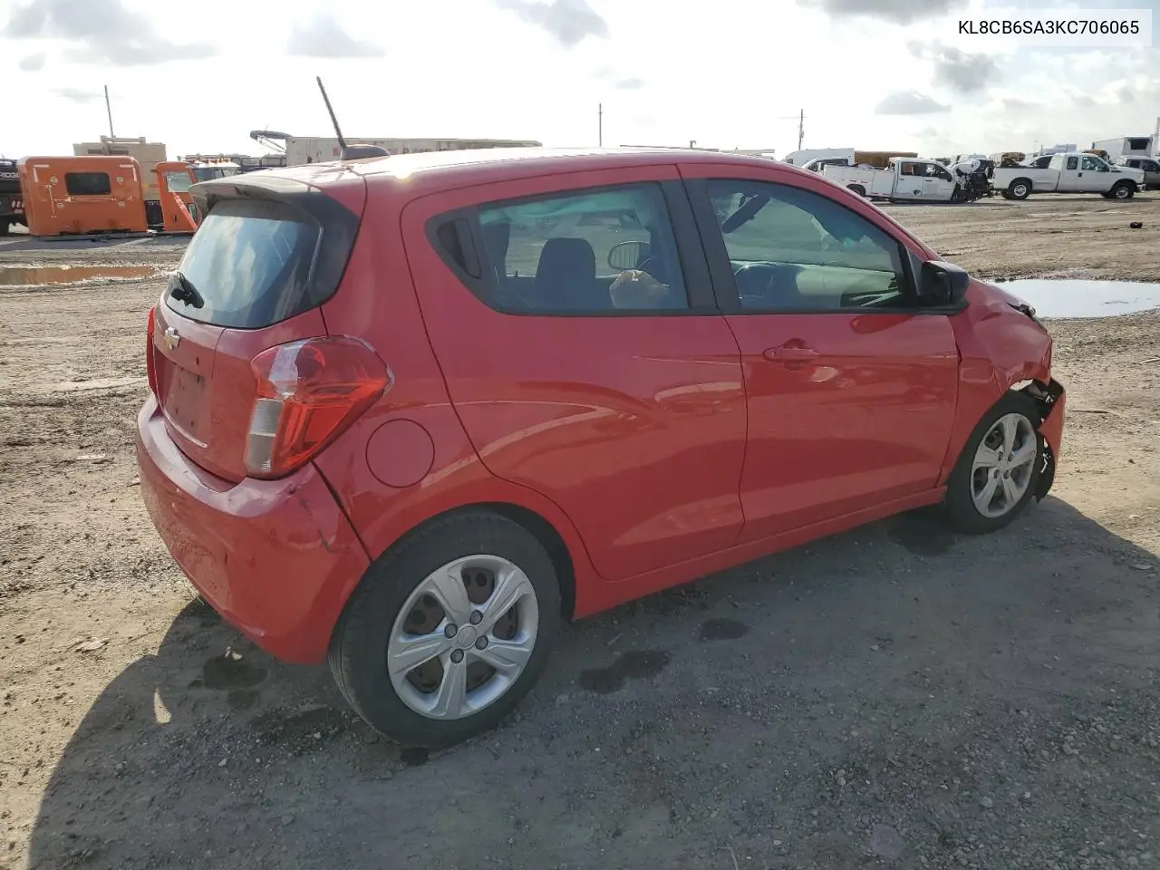2019 Chevrolet Spark Ls VIN: KL8CB6SA3KC706065 Lot: 56549545