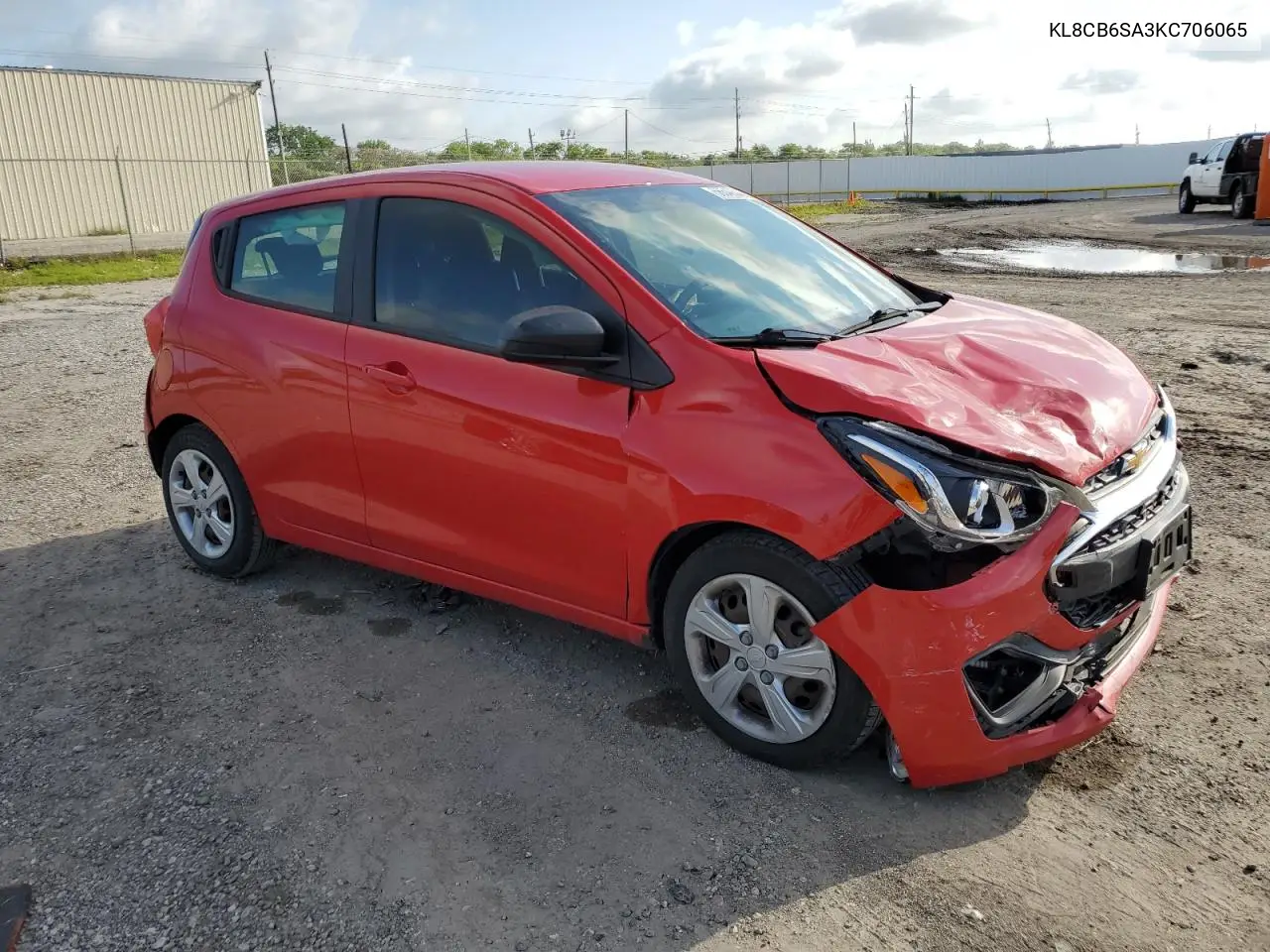 2019 Chevrolet Spark Ls VIN: KL8CB6SA3KC706065 Lot: 56549545