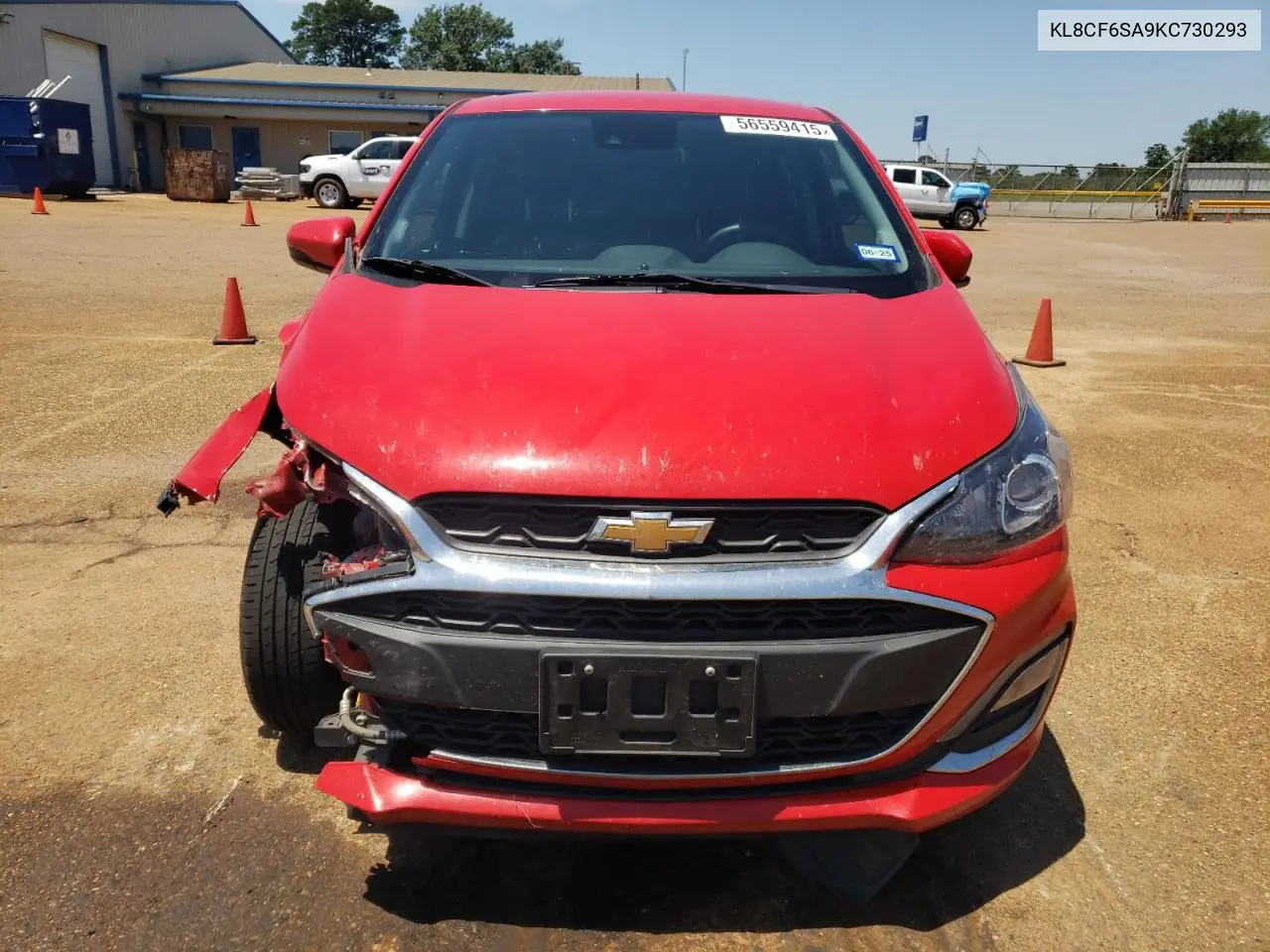 2019 Chevrolet Spark 2Lt VIN: KL8CF6SA9KC730293 Lot: 56559415