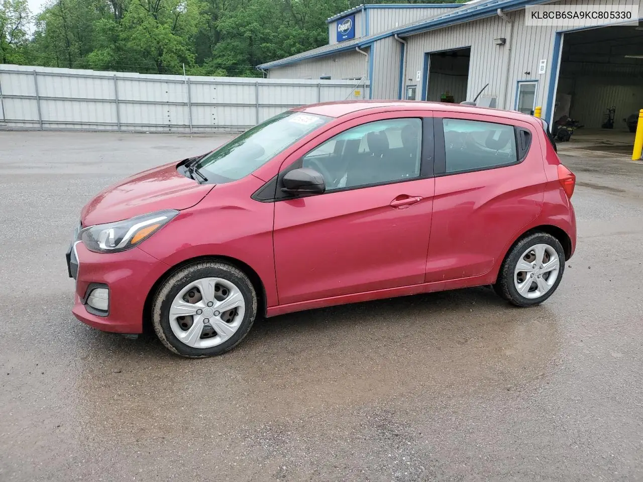 2019 Chevrolet Spark Ls VIN: KL8CB6SA9KC805330 Lot: 56924535