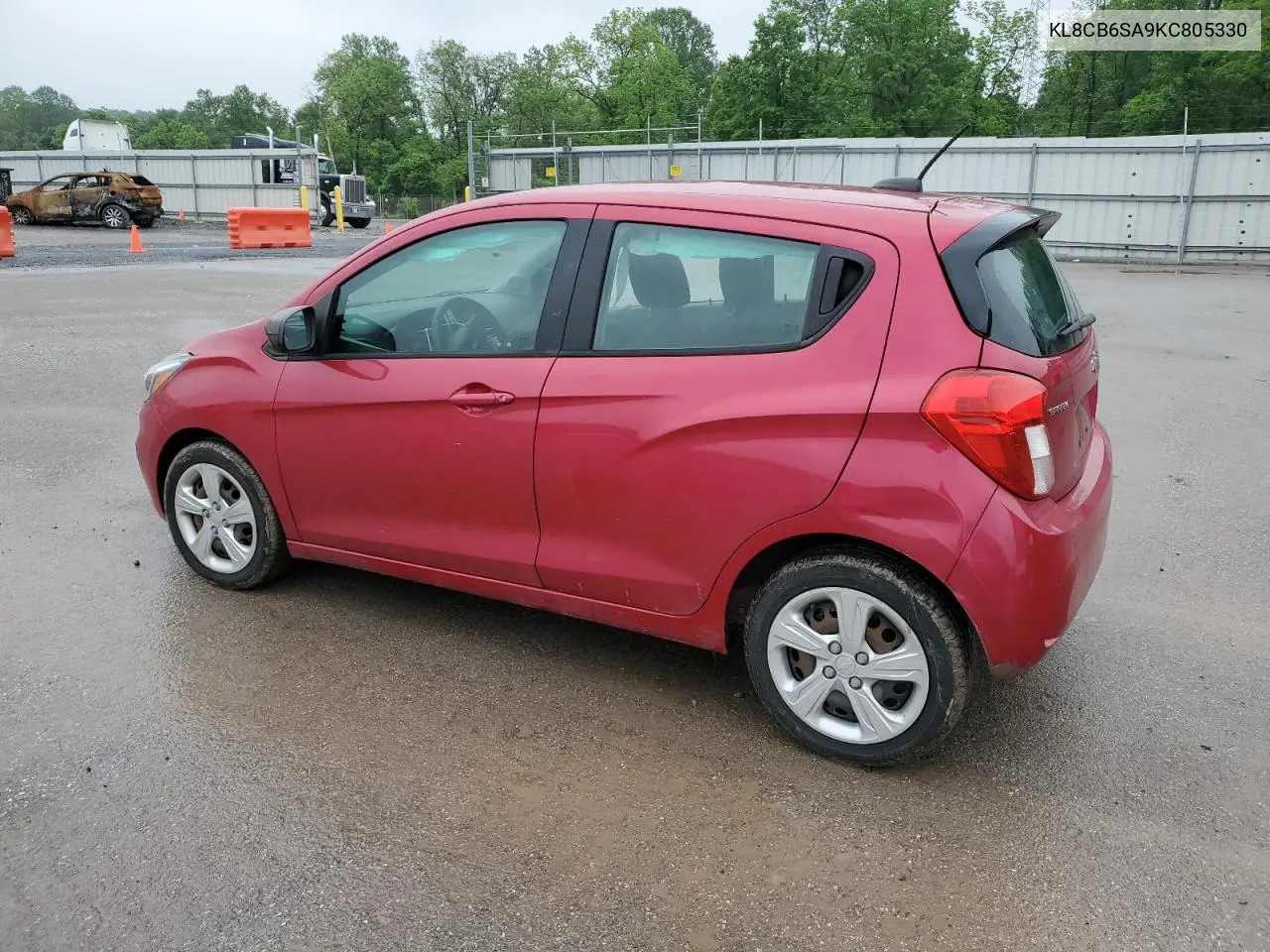 2019 Chevrolet Spark Ls VIN: KL8CB6SA9KC805330 Lot: 56924535