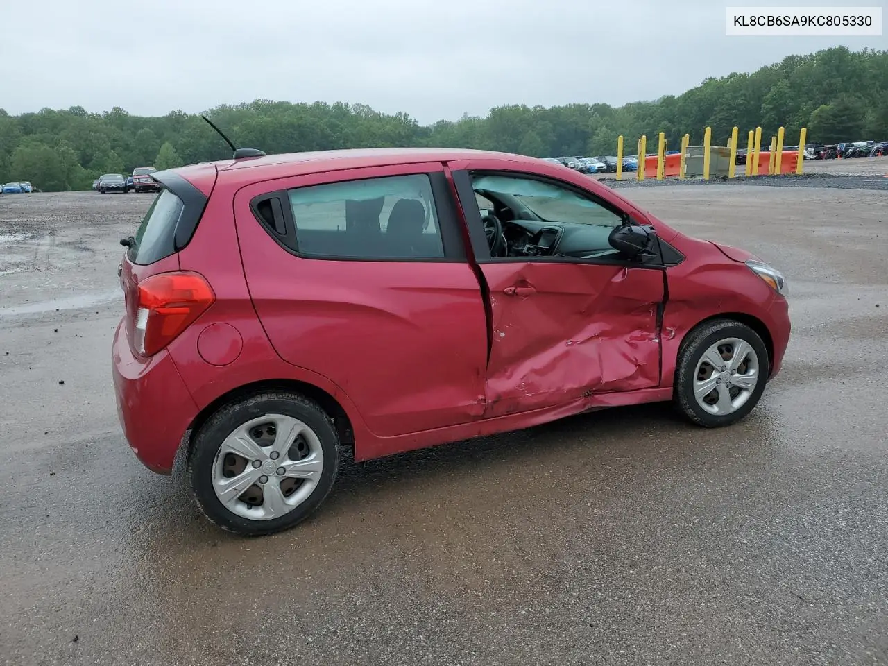 2019 Chevrolet Spark Ls VIN: KL8CB6SA9KC805330 Lot: 56924535
