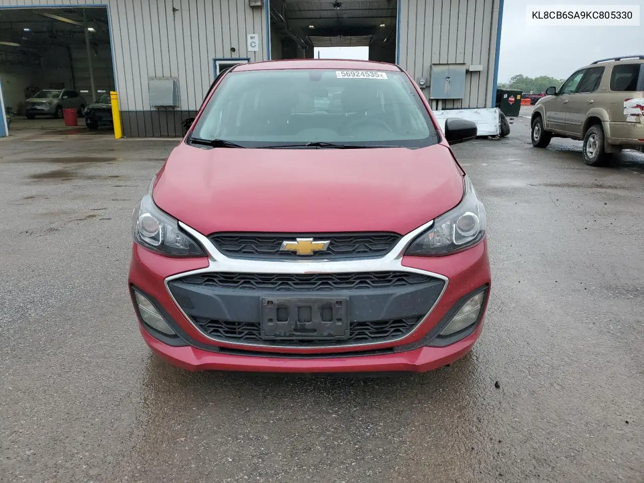 2019 Chevrolet Spark Ls VIN: KL8CB6SA9KC805330 Lot: 56924535