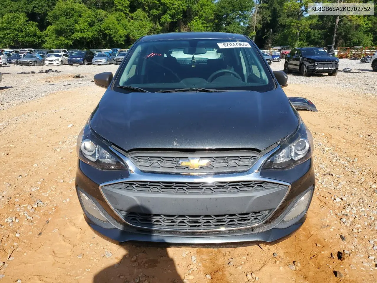 2019 Chevrolet Spark Ls VIN: KL8CB6SA2KC702752 Lot: 62037965