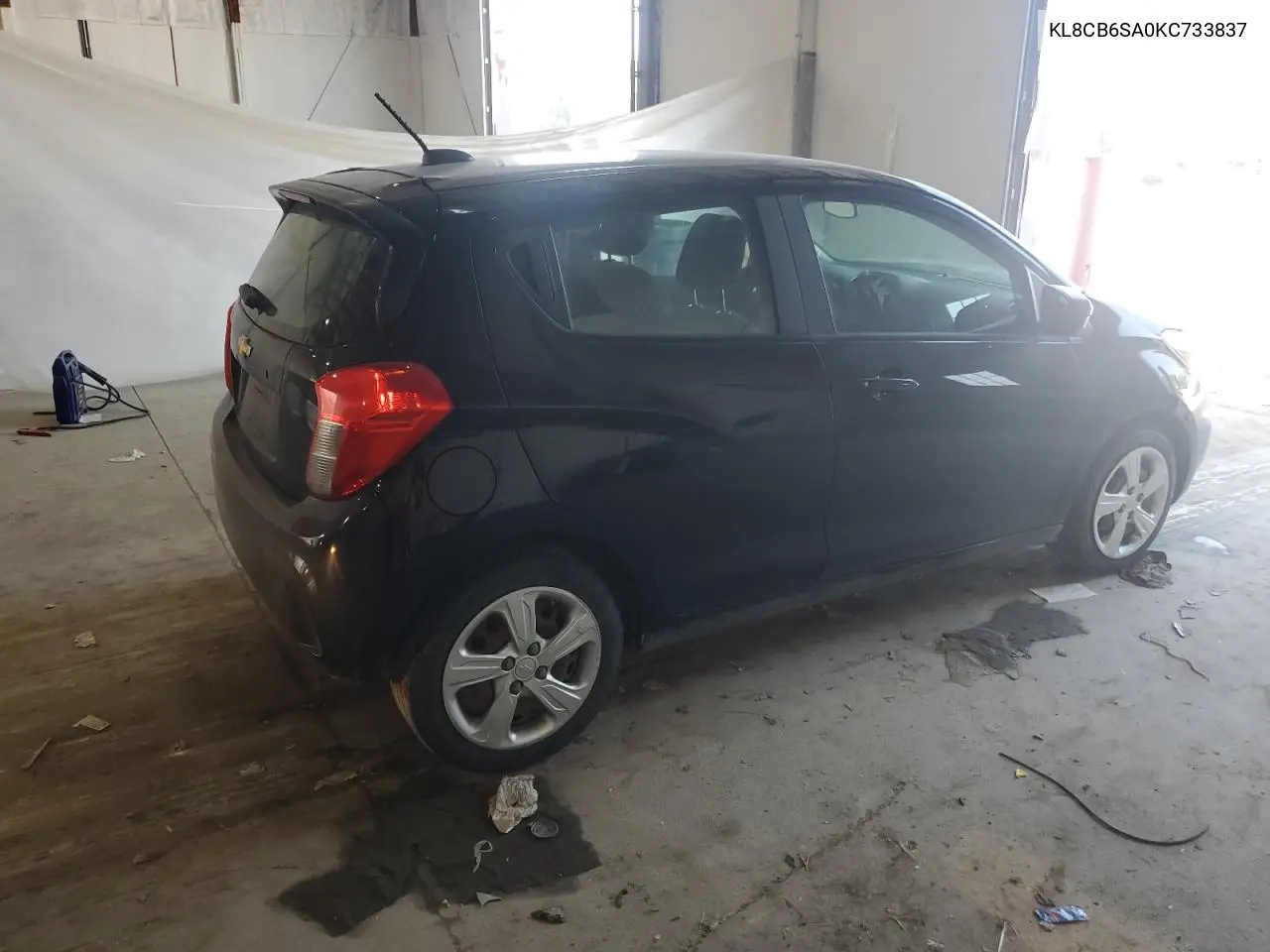 2019 Chevrolet Spark Ls VIN: KL8CB6SA0KC733837 Lot: 62079695