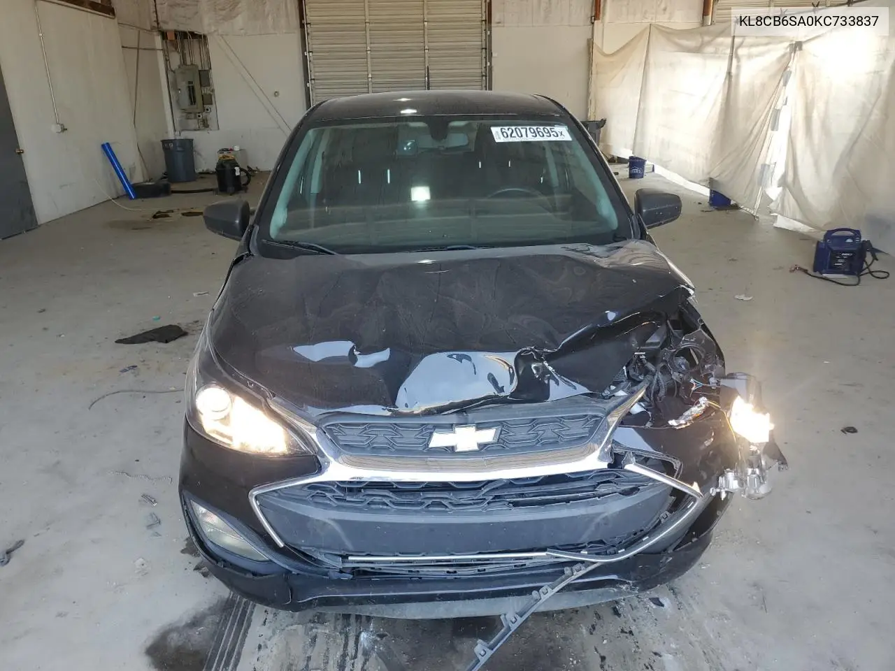 2019 Chevrolet Spark Ls VIN: KL8CB6SA0KC733837 Lot: 62079695