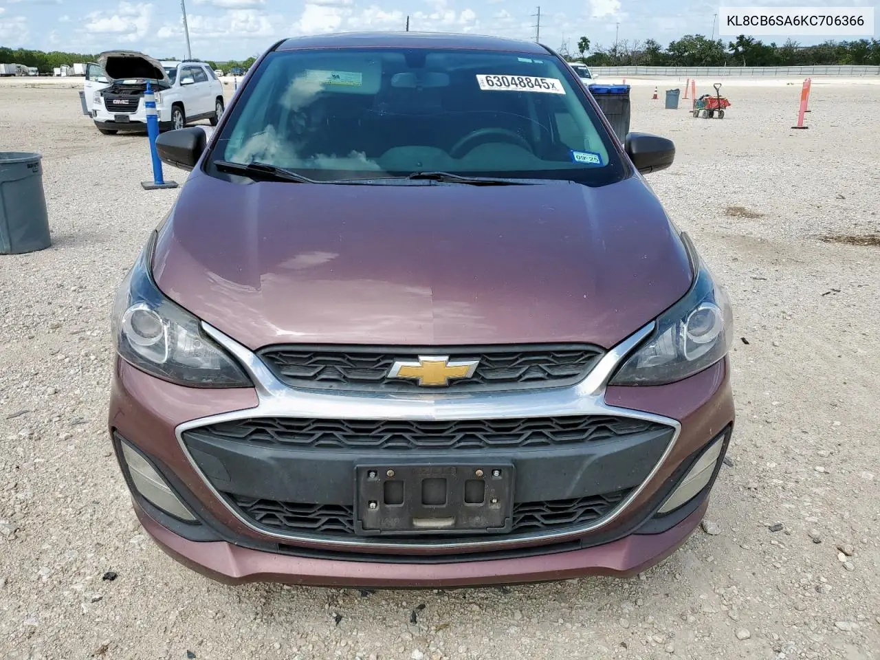 2019 Chevrolet Spark Ls VIN: KL8CB6SA6KC706366 Lot: 63048845